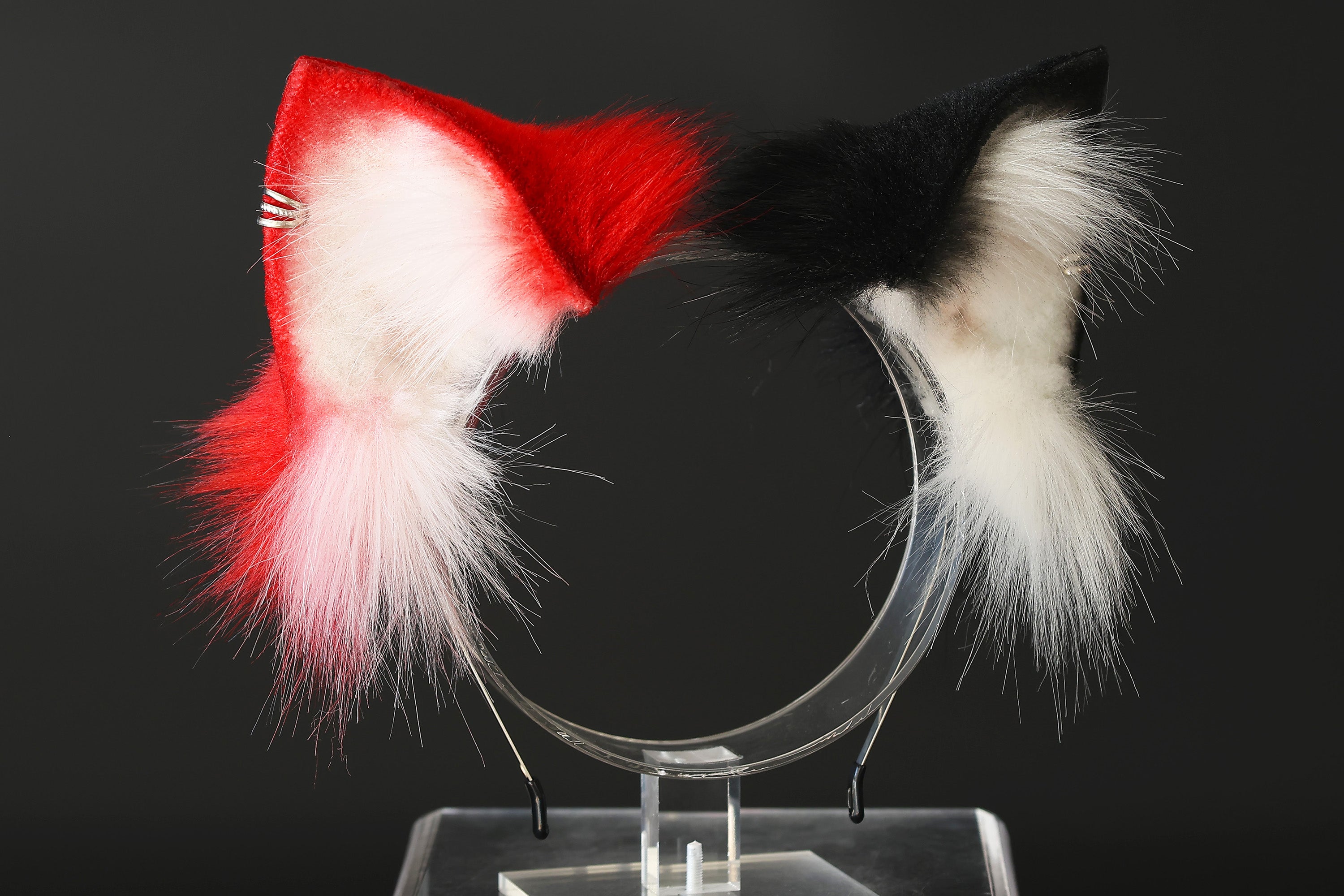 Faux fur cat tail and ear kitten ear and tail butt plug anime cosplay therian fox ear and tail wolf ear and tail cat girl kemonomimi halloween gifts