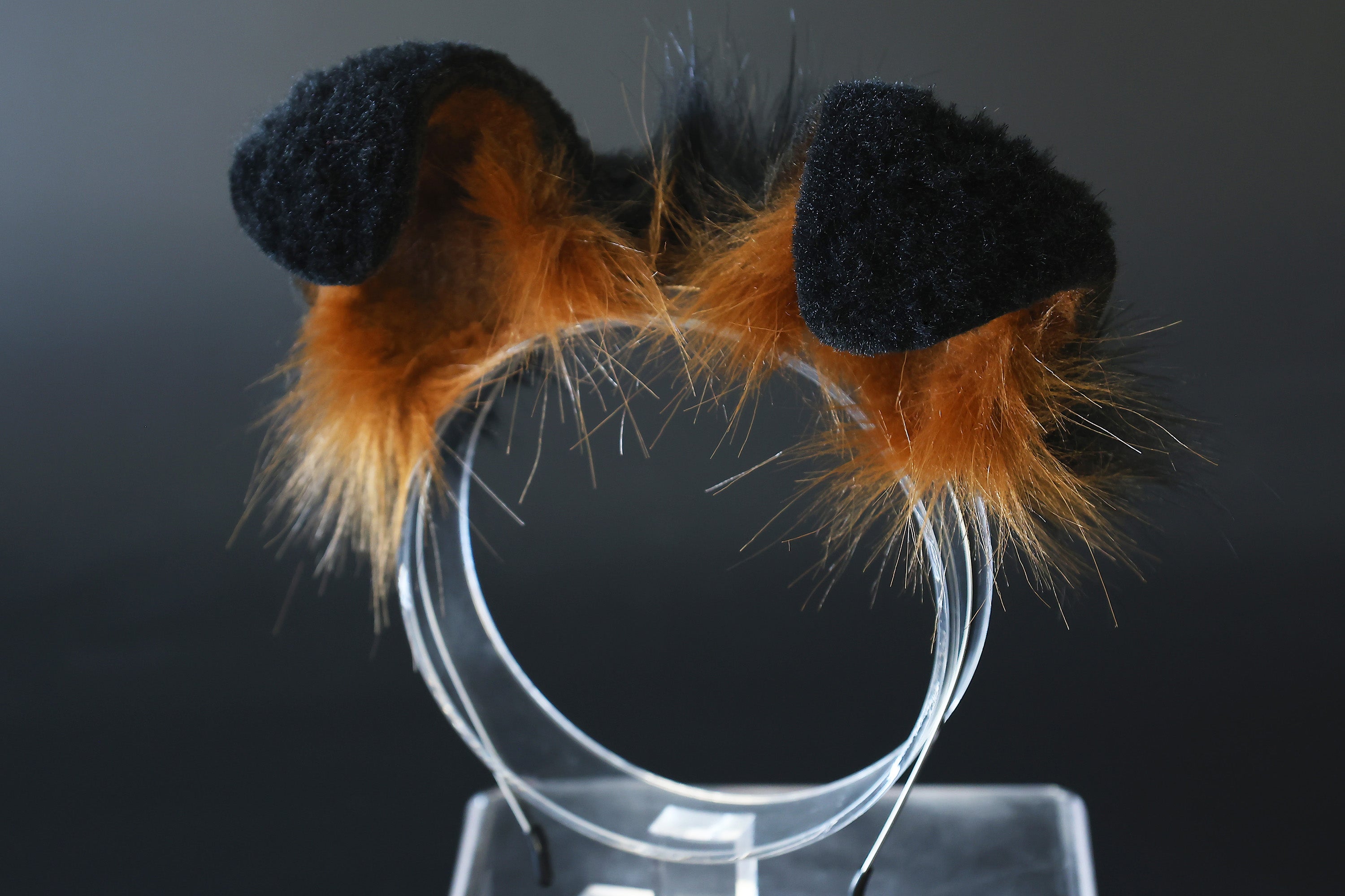 Black brown puppy ear and tail plug set kemonomimi Shepherd dog ear and tail plug set Shiba Inu dog ear and tail butt plug set cosplay petplay puppy play dog therian