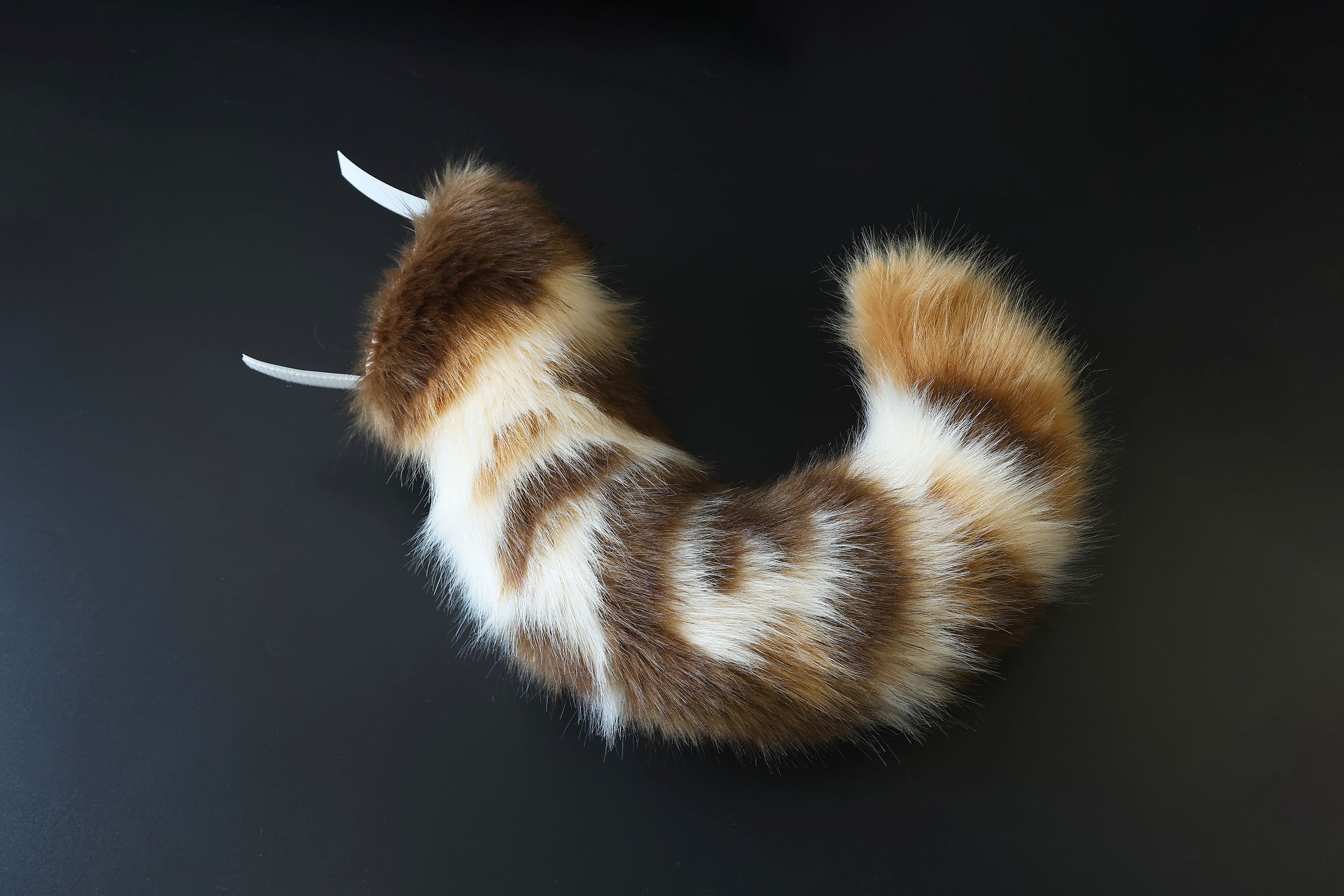 Calico hyper motion tail sleeve for silicone core tail base dog hypermotion tail covers super motion tail covers therian puppy kemonomimi