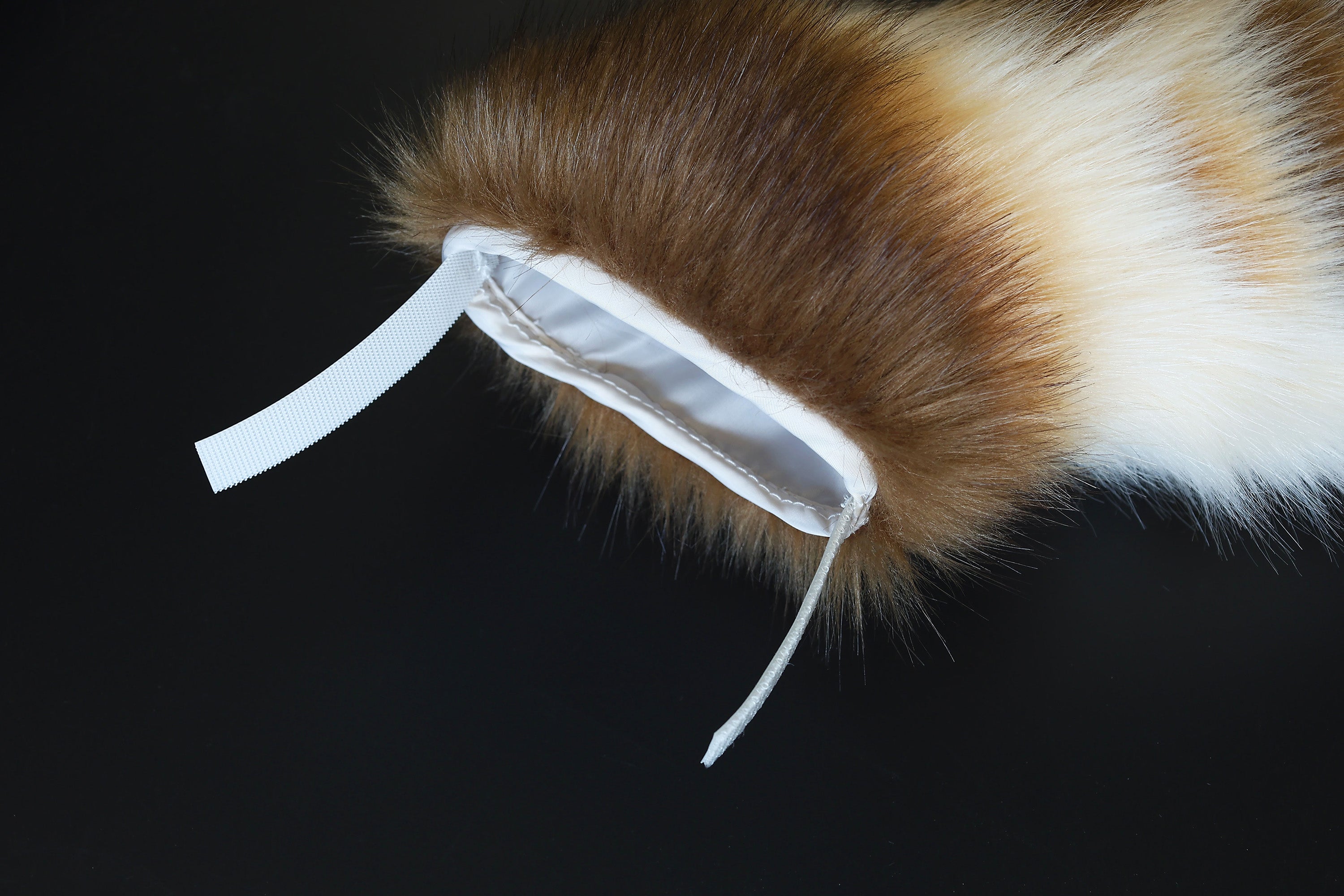 Calico hyper motion tail sleeve for silicone core tail base dog hypermotion tail covers super motion tail covers therian puppy kemonomimi