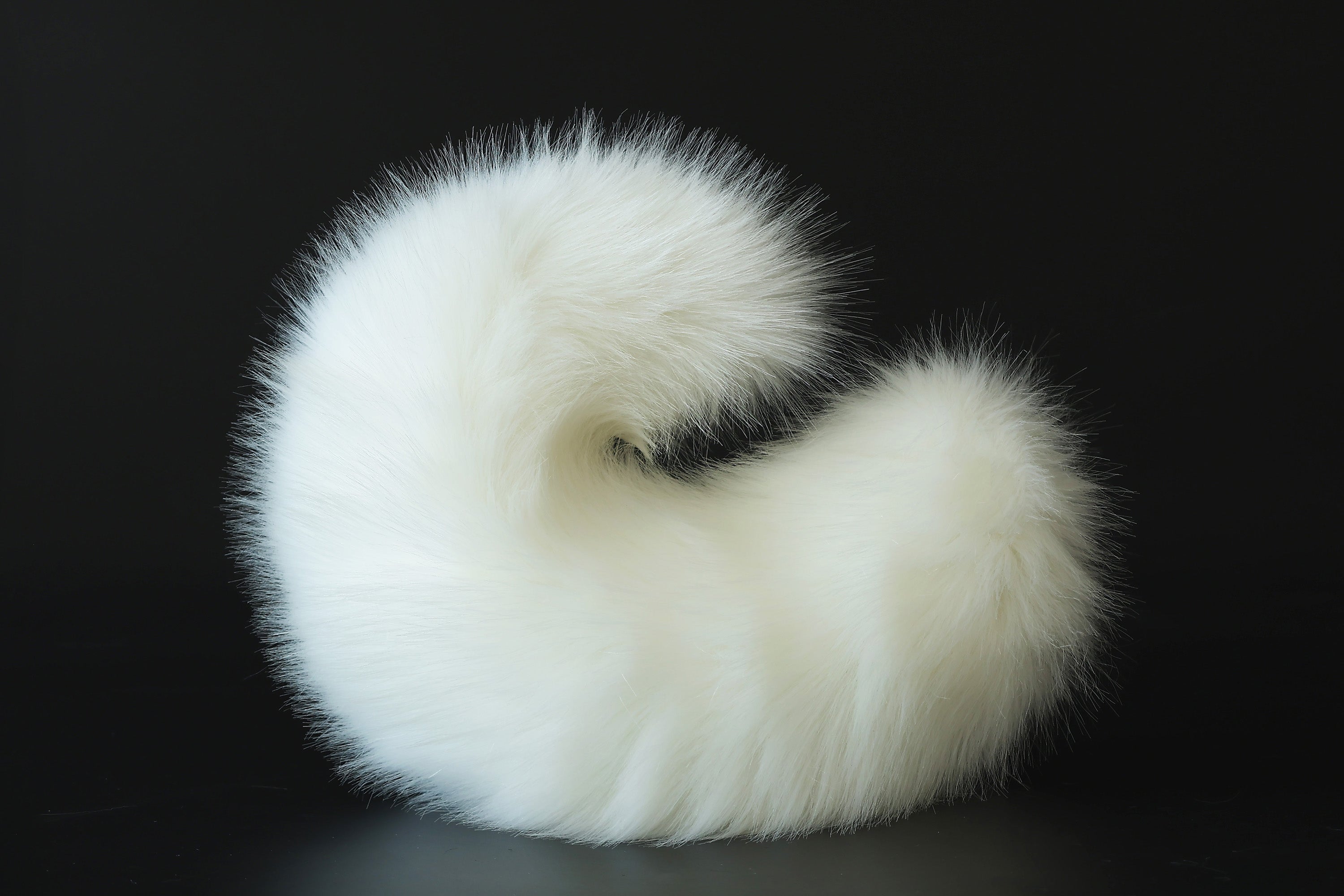 White puppy ear and tail plug set kemonomimi Shepherd dog ear and tail plug set Shiba Inu dog ear and tail butt plug set cosplay petplay puppy play dog therian