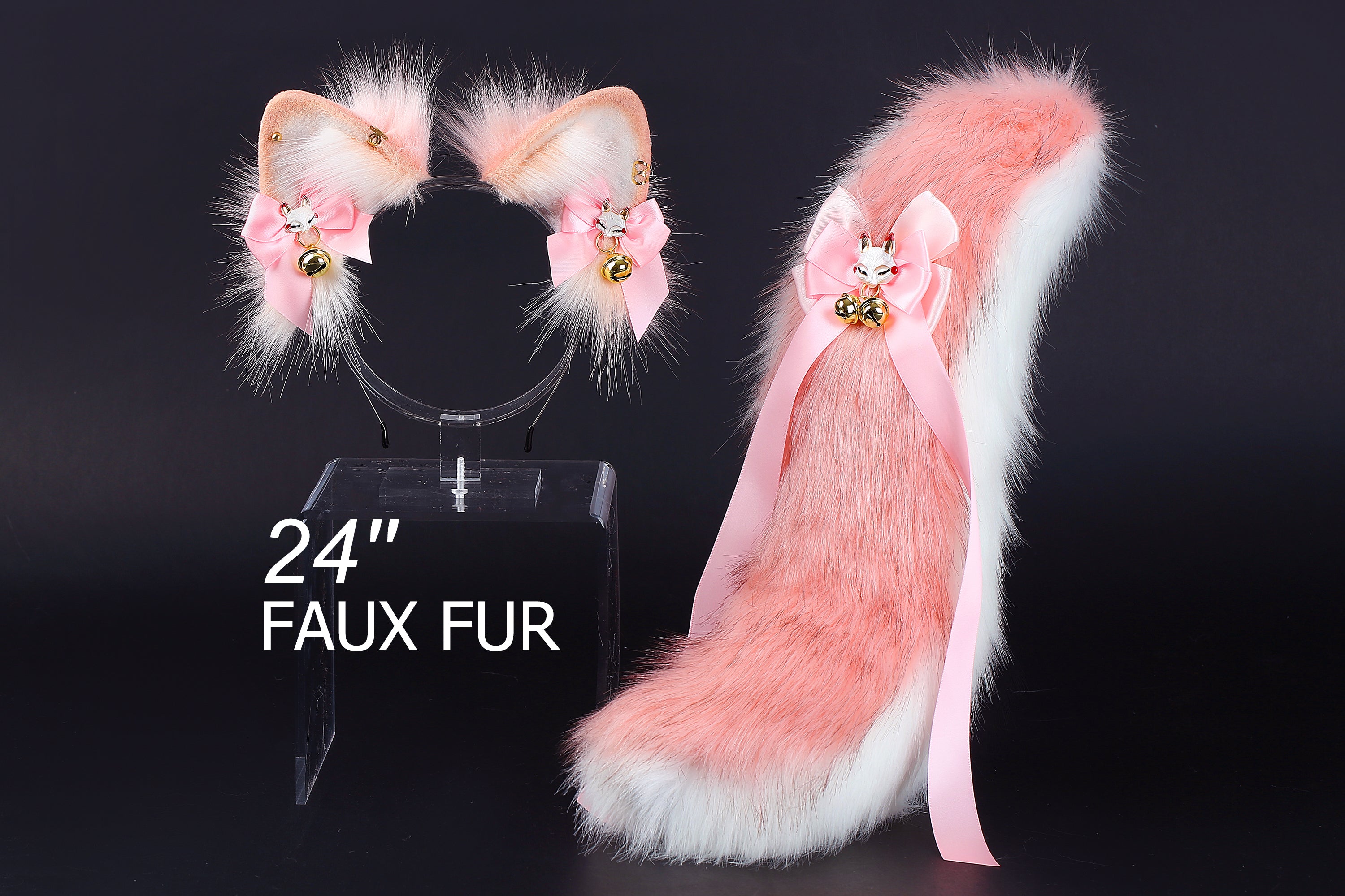 Pink puppy ear and tail set Shepherd dog ear and tail plug set Shiba I Aliriga Pink puppy ear and tail set Shepherd dog ear and tail plug set Shiba I Aliriga
