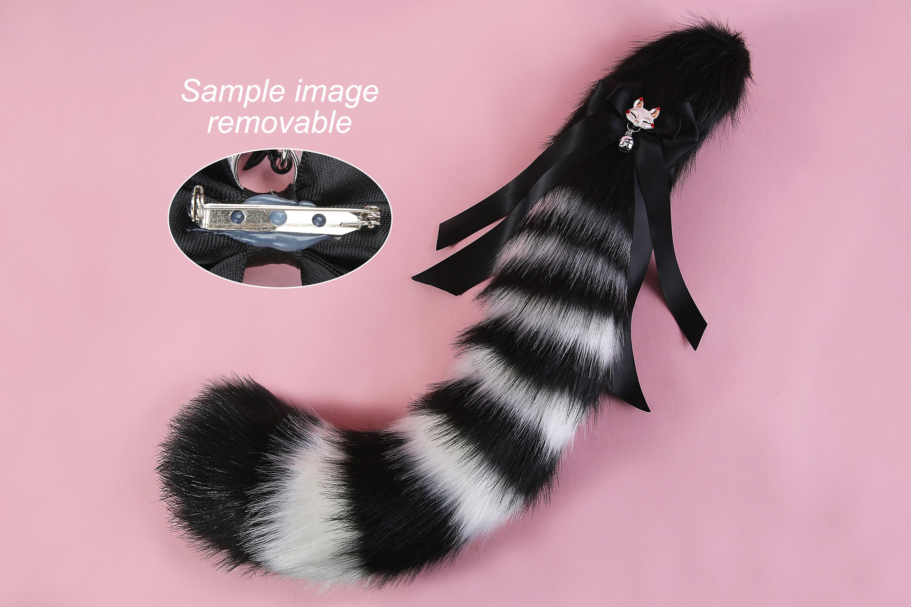 Kitten ear and tail set cat ear headband and tail