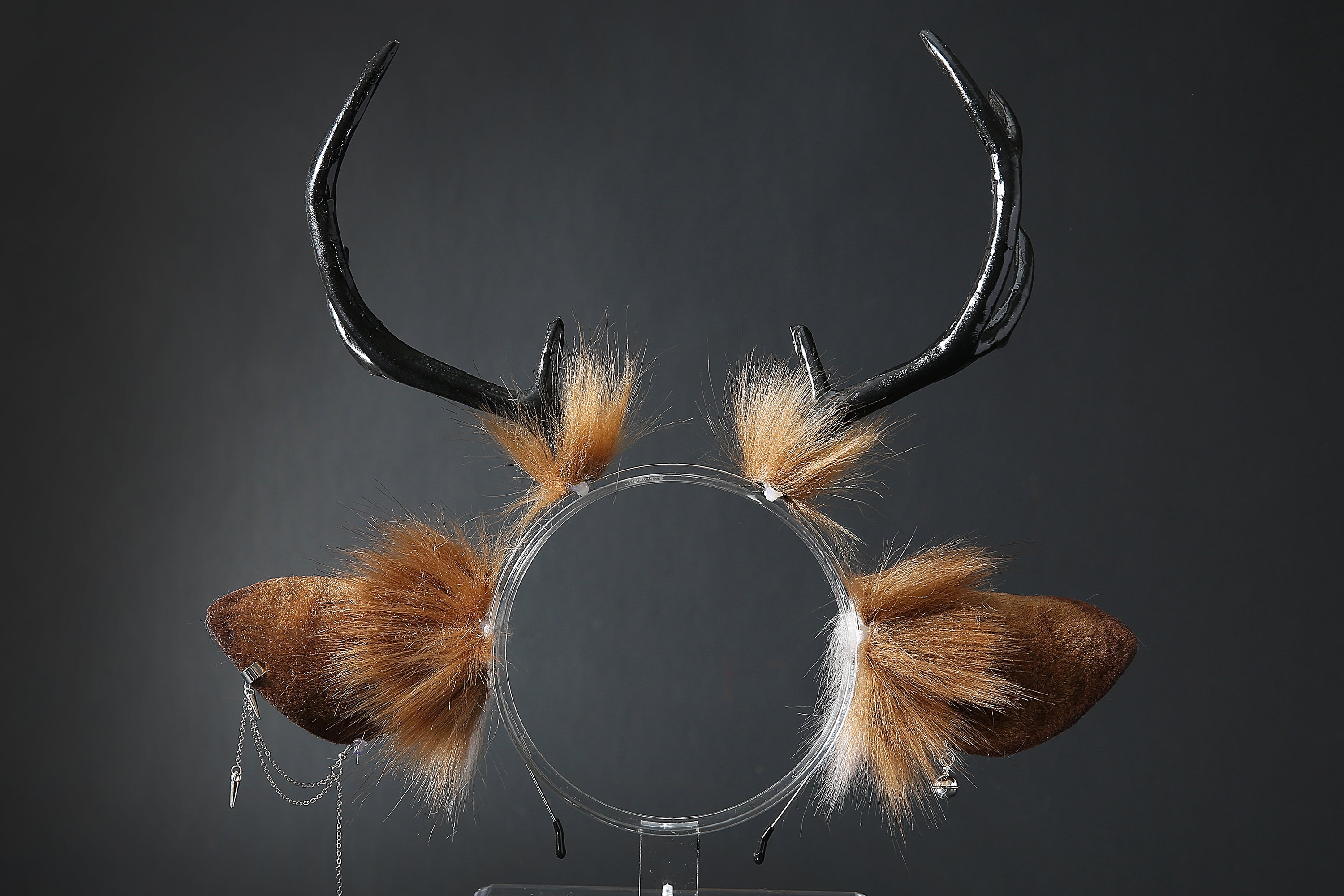 deer ears and tail