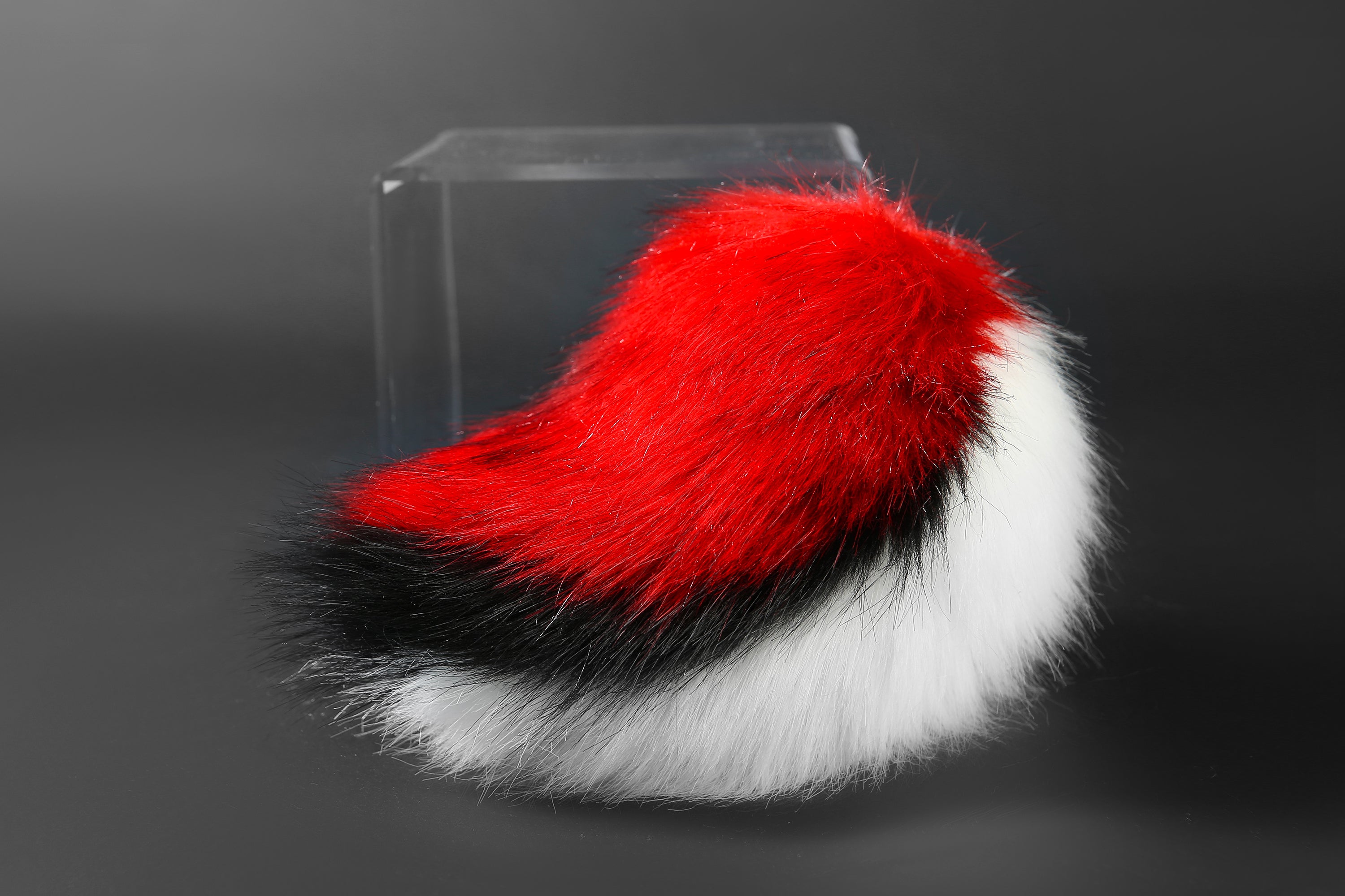 Faux Fur Alastor Ears and Tail  Hazbin Hotel Copsly