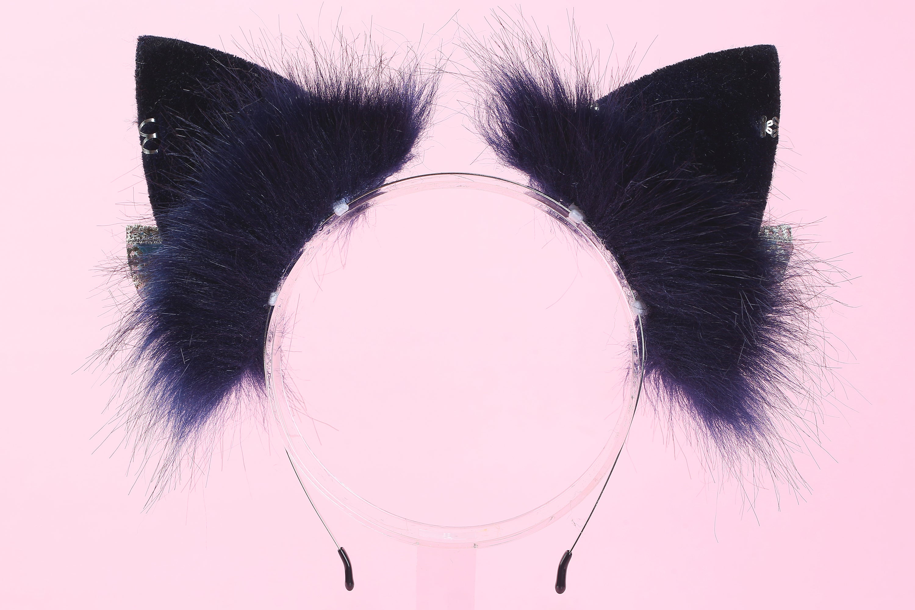 Blue fox ear and tail set wolf ear and tail set cat ear and tail set anime cosplay halloween gift kittenplay petplay fox tail plug mature