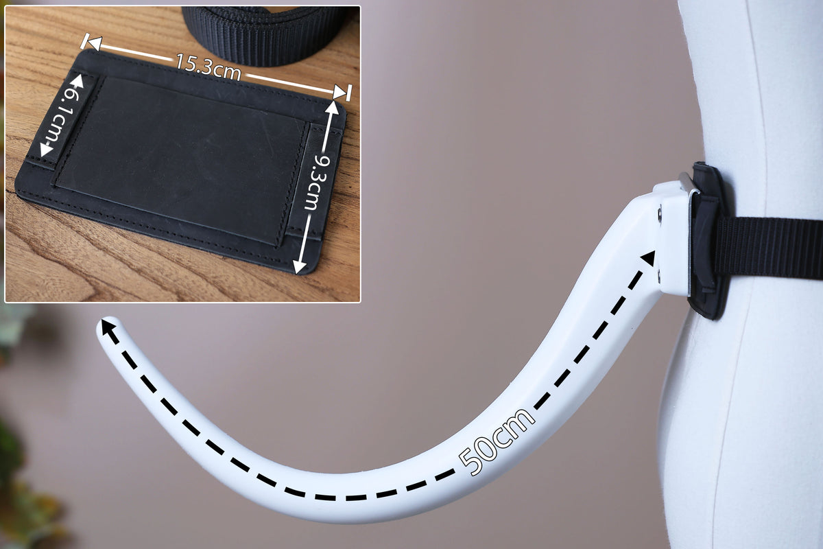 Hypermotion tail silicone core with secure leather holster hyper motion tail wagging tail kemonomimi therian silicone core tail supermotion