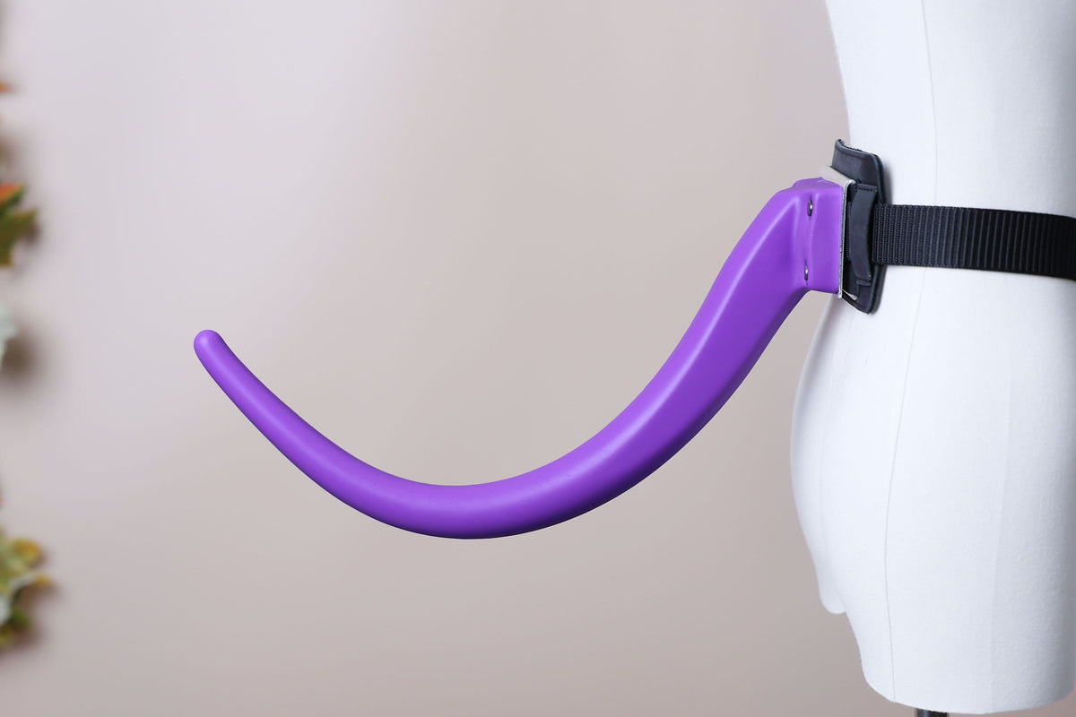 Hypermotion tail silicone core with secure leather holster hyper motion tail wagging tail kemonomimi therian silicone core tail supermotion