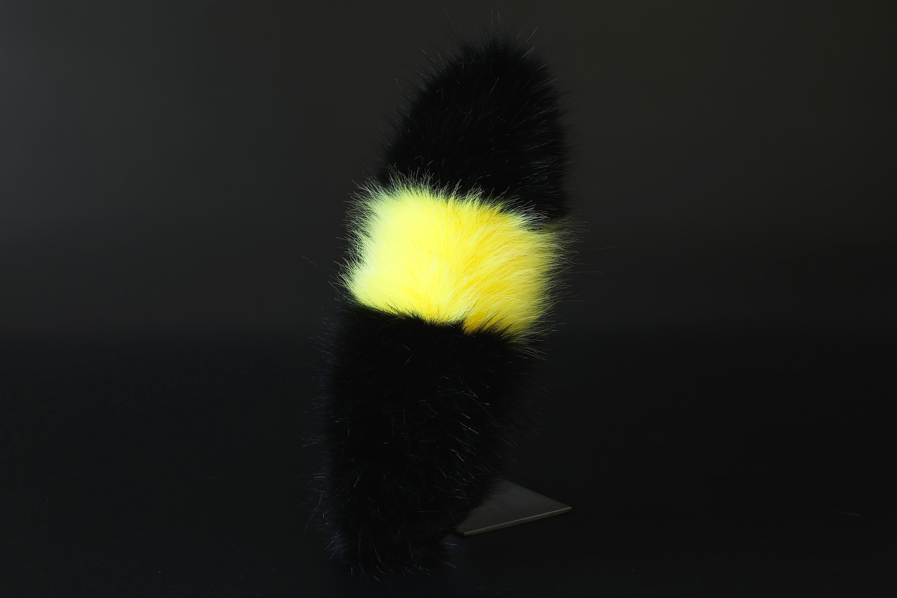 MTO Shiny Umbreon Ears and Tail Butt Plug Faux Fur Yellow Black Pokemon Umbreon Costume Ear And Tail Birthday Halloween gifts Christmas Anime Cosplay