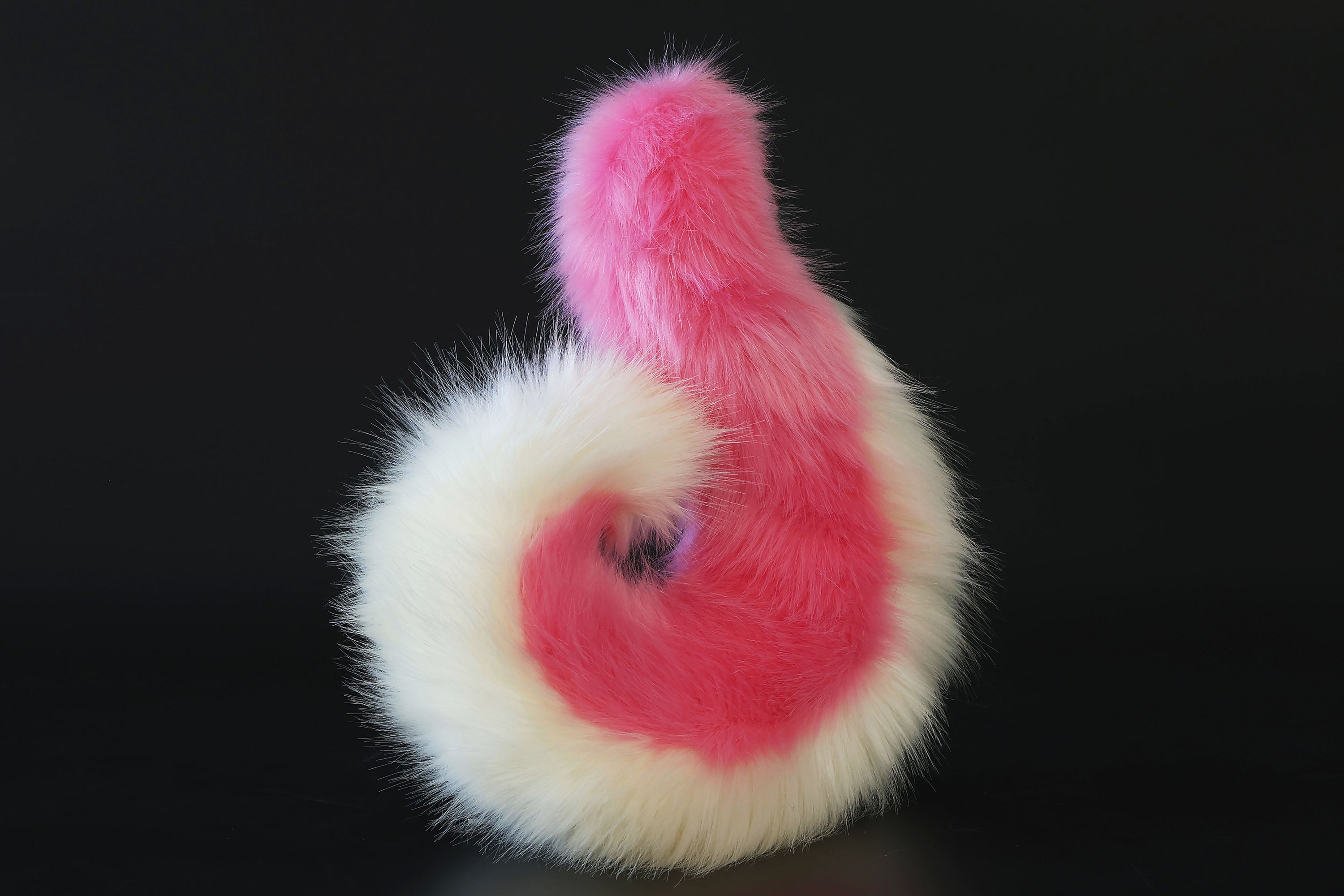 Pink beige puppy ear and tail plug set kemonomimi Shepherd dog ear and tail plug set Shiba Inu dog ear and tail butt plug set cosplay petplay puppy play