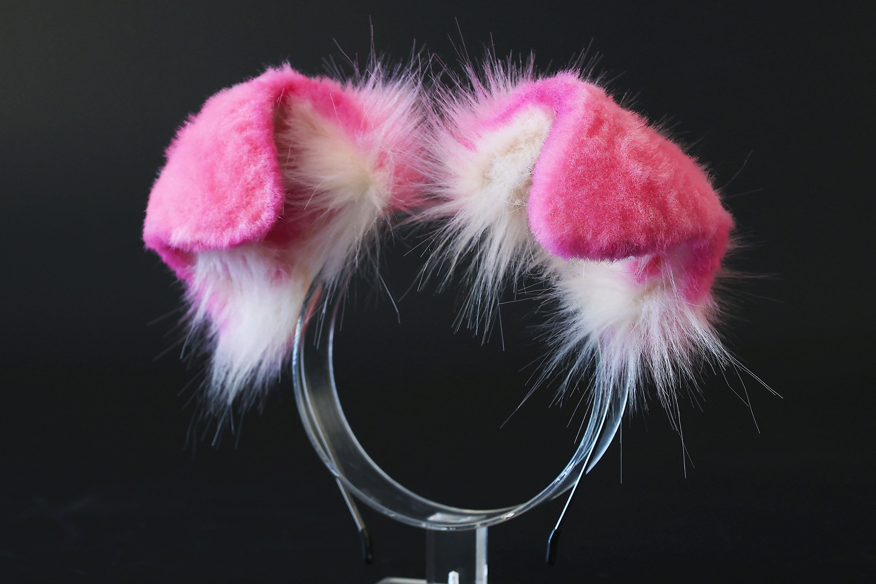 Pink beige puppy ear and tail plug set kemonomimi Shepherd dog ear and tail plug set Shiba Inu dog ear and tail butt plug set cosplay petplay puppy play