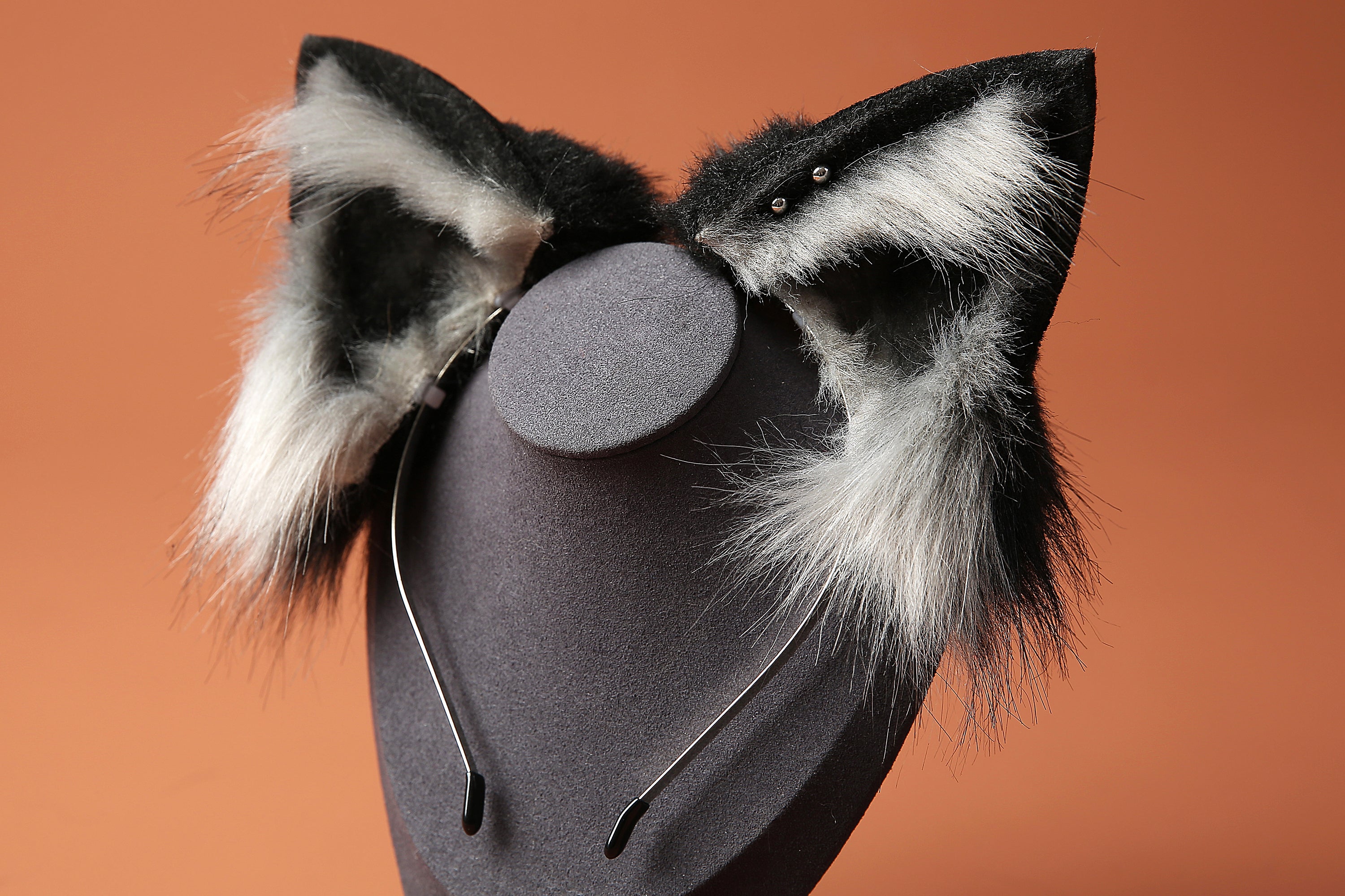 Fox tail plug and ear set - fox ear and tail buttplug - wolf tail butt plug - anal plug tail cat ear anime cosplay - Christmas gift -mature