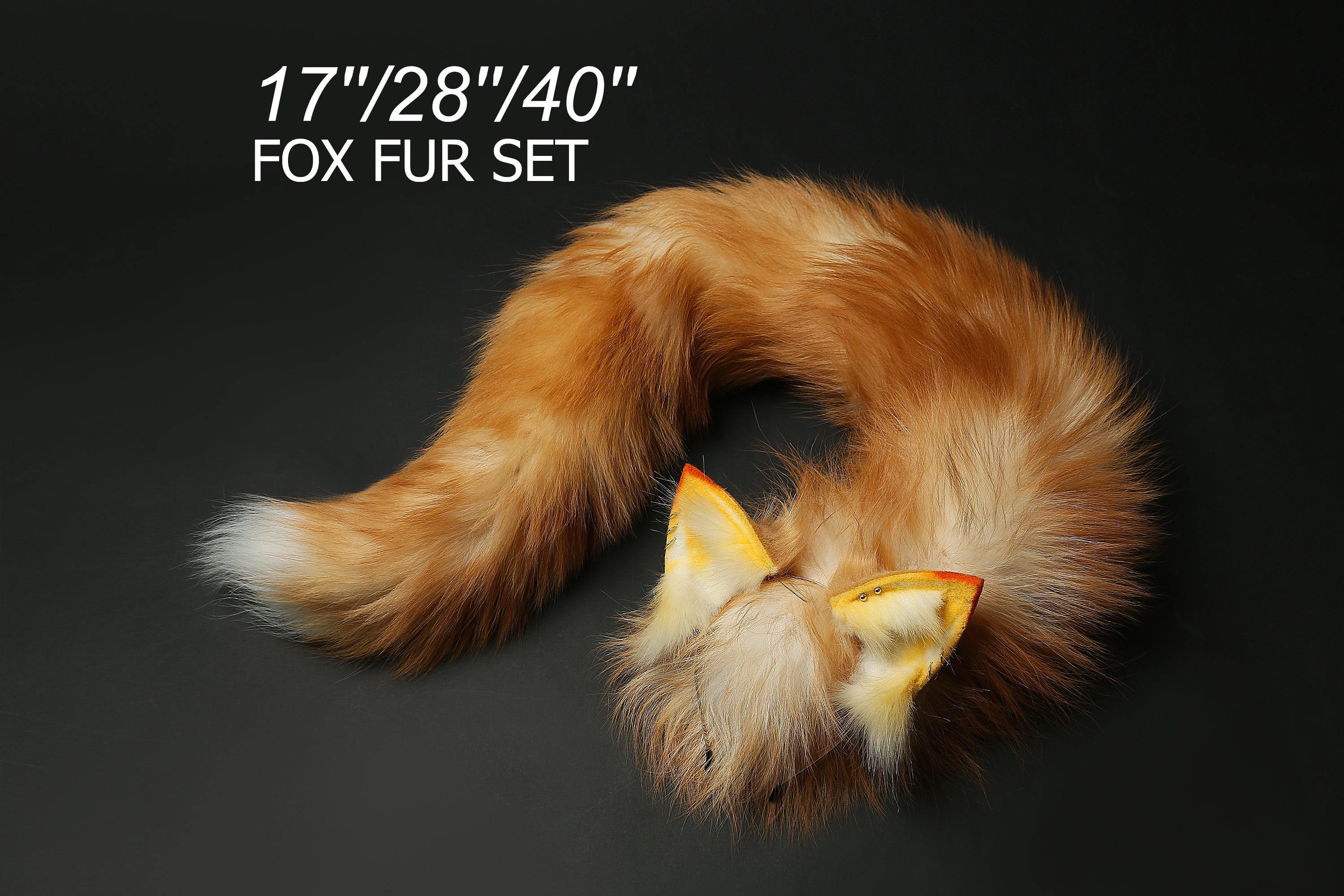 Real Fur Tails & Ears Aliriga Real Fur Tails & Ears Aliriga