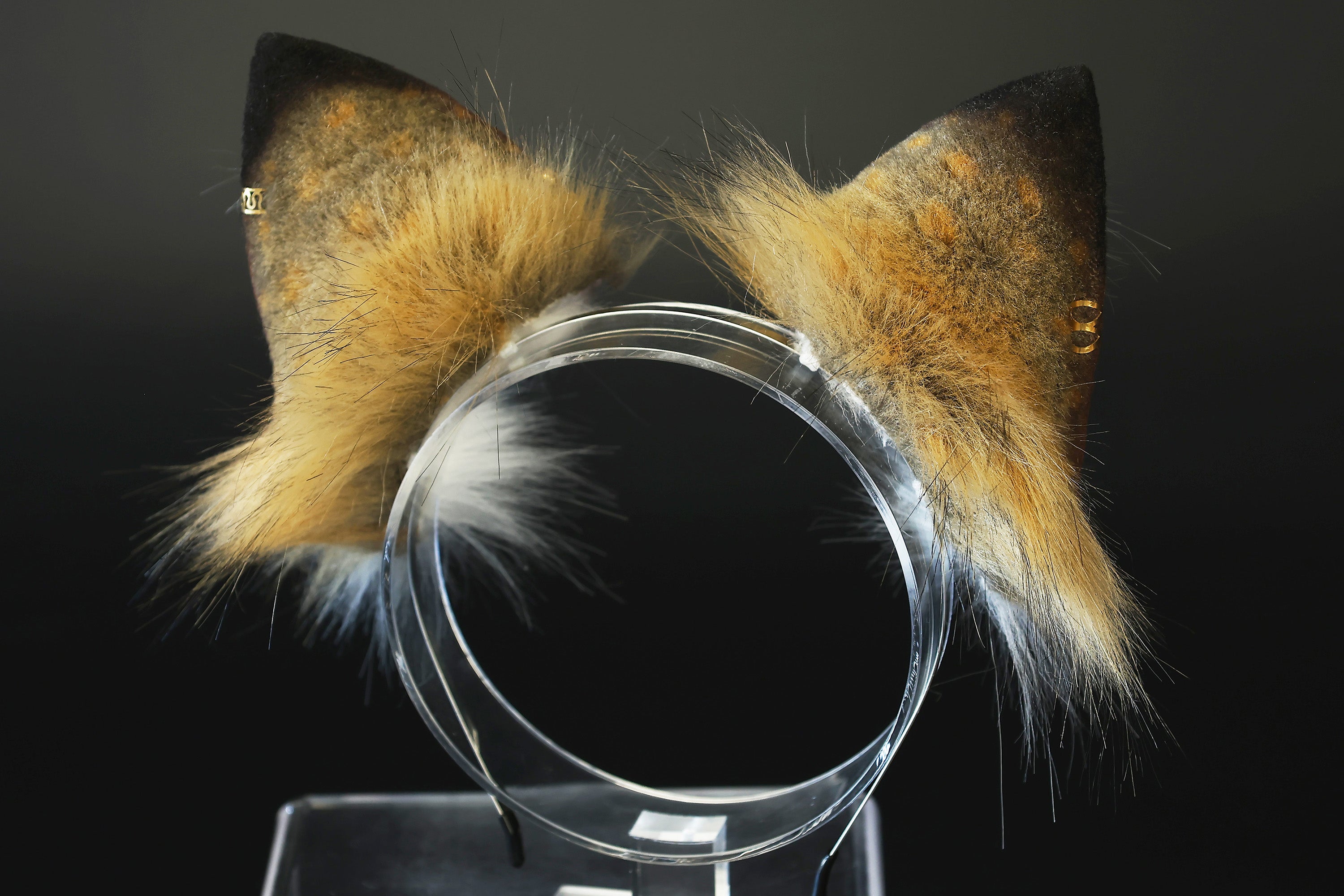 Realistic faux fur fox tail and ear set splicing wolf ear and tail butt plug anime cosplay therian cat ear and tail kitten tail and ears kemonomimi