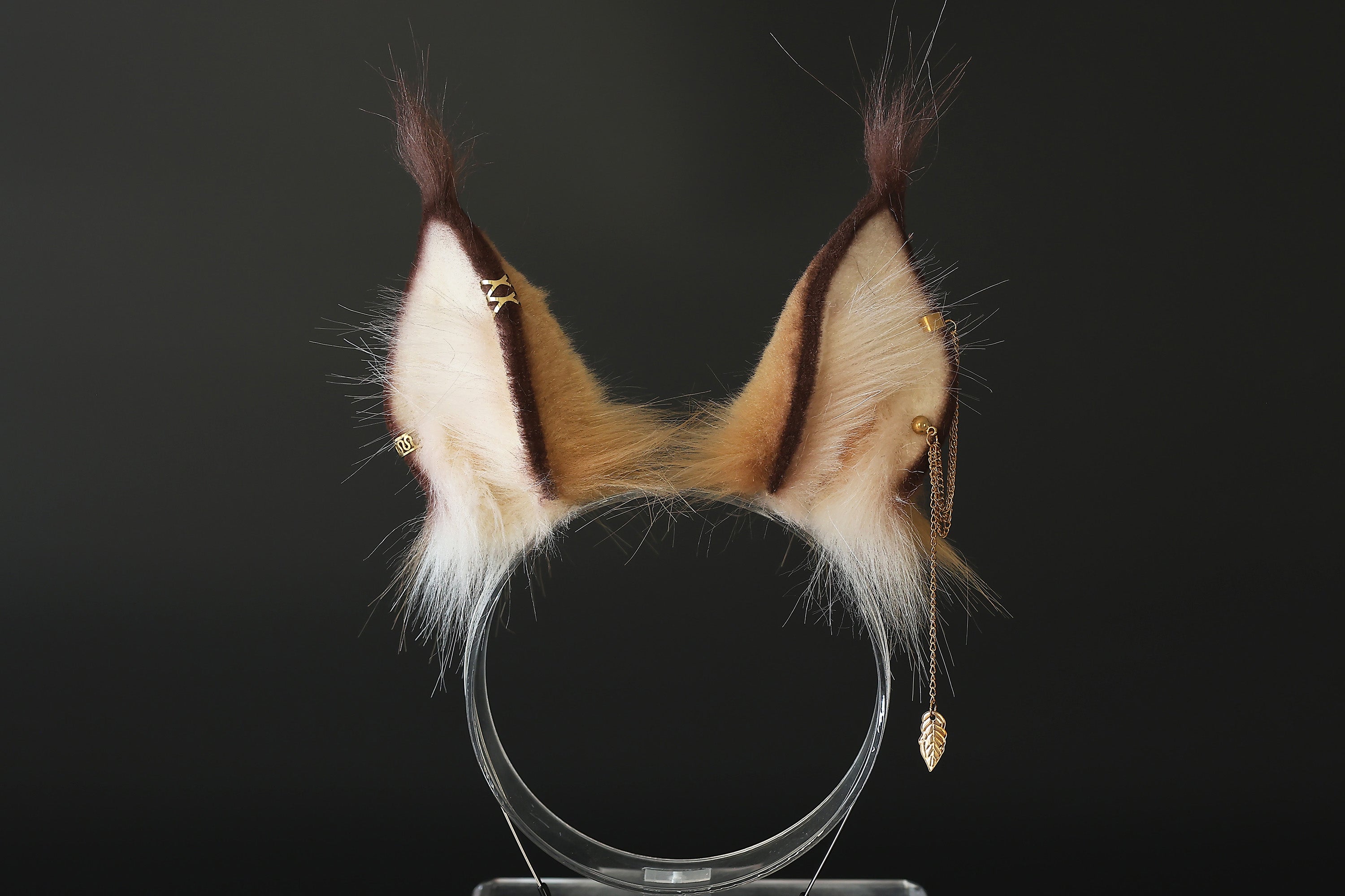 Realistic faux fur squirrel ear and tail butt plug tamias tail and ear squirrel therian animal cosplay furry squirrel kemonomimi chipmunks