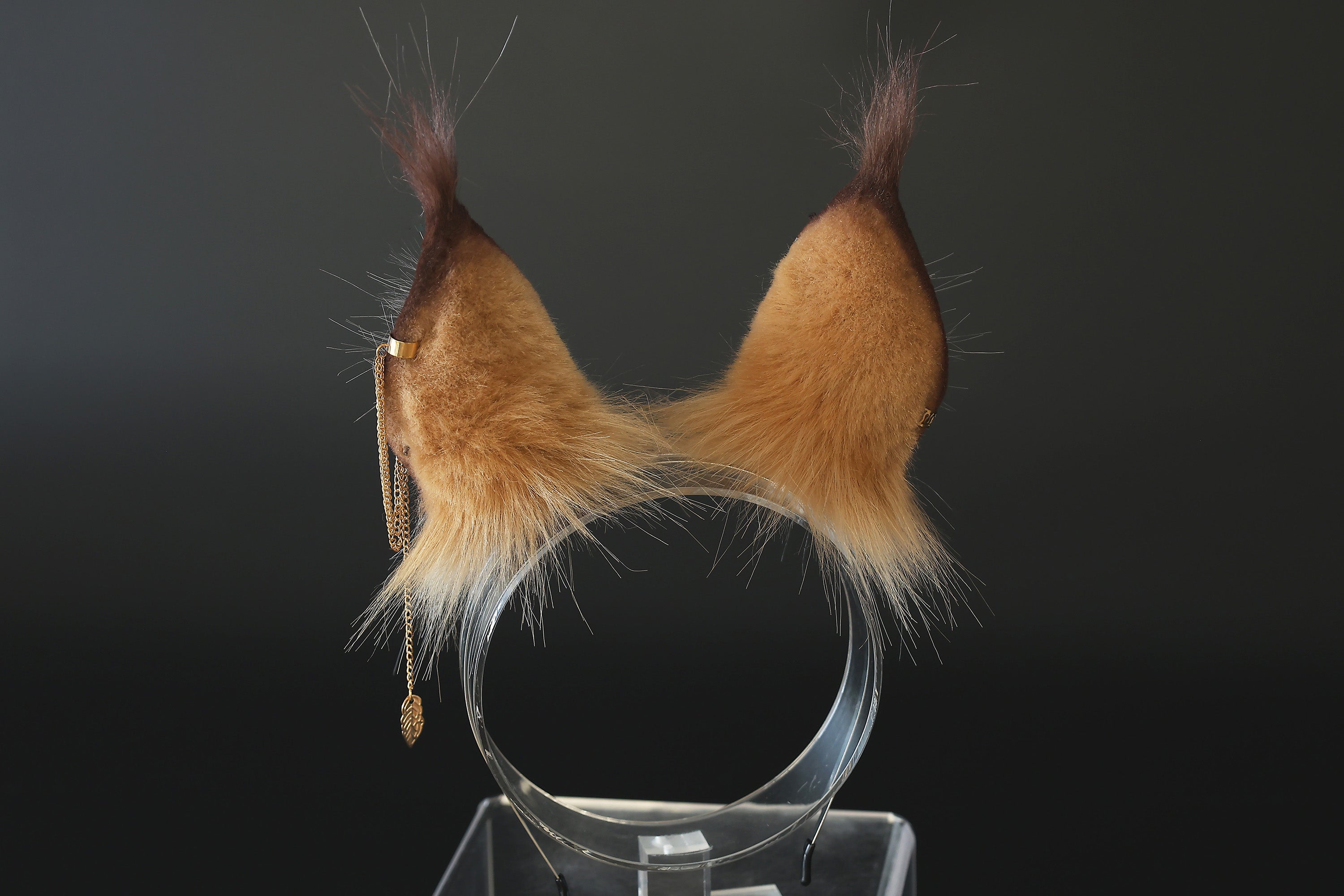 Realistic faux fur squirrel ear and tail butt plug tamias tail and ear squirrel therian animal cosplay furry squirrel kemonomimi chipmunks