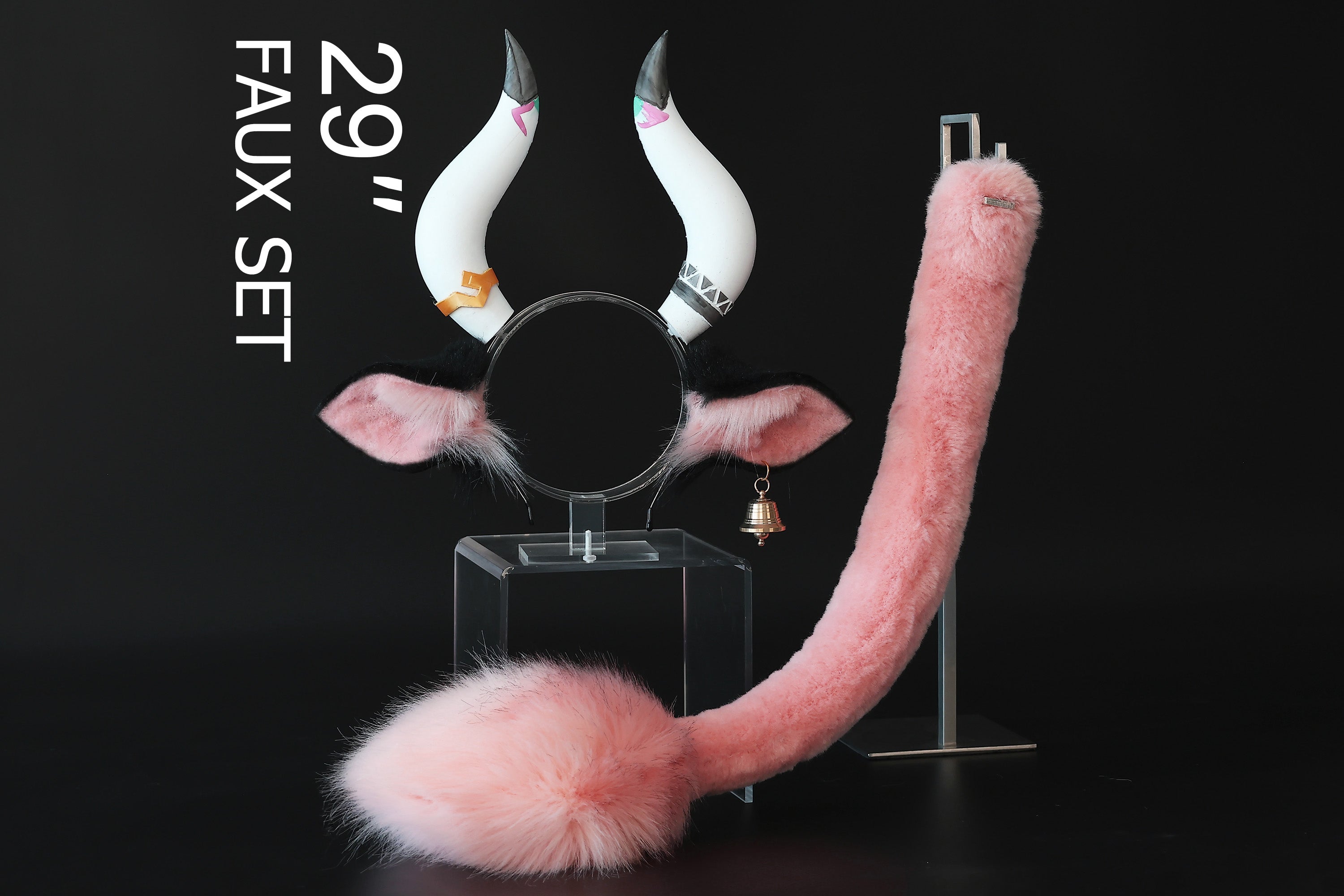 Varesa Genshin Impact Cosplay Ear And Tail Pink Genshin Impact Varesa Aliriga Varesa Genshin Impact Cosplay Ear And Tail Pink Genshin Impact Varesa Aliriga