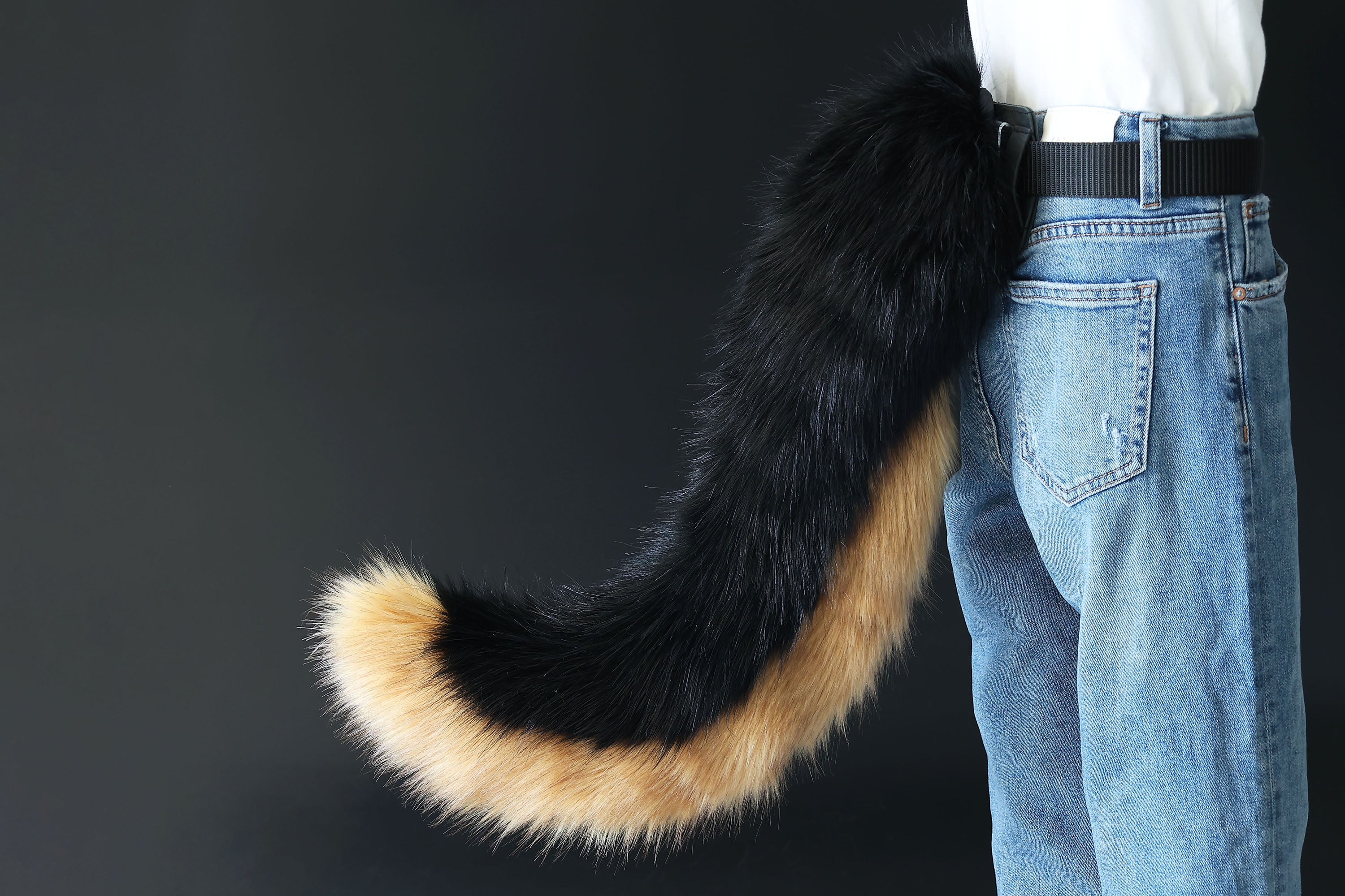 German shepherd dog tail sleeve for silicone core hypermotion tail covers alsatian wolf dog super motion tail covers wolf therian kemonomimi