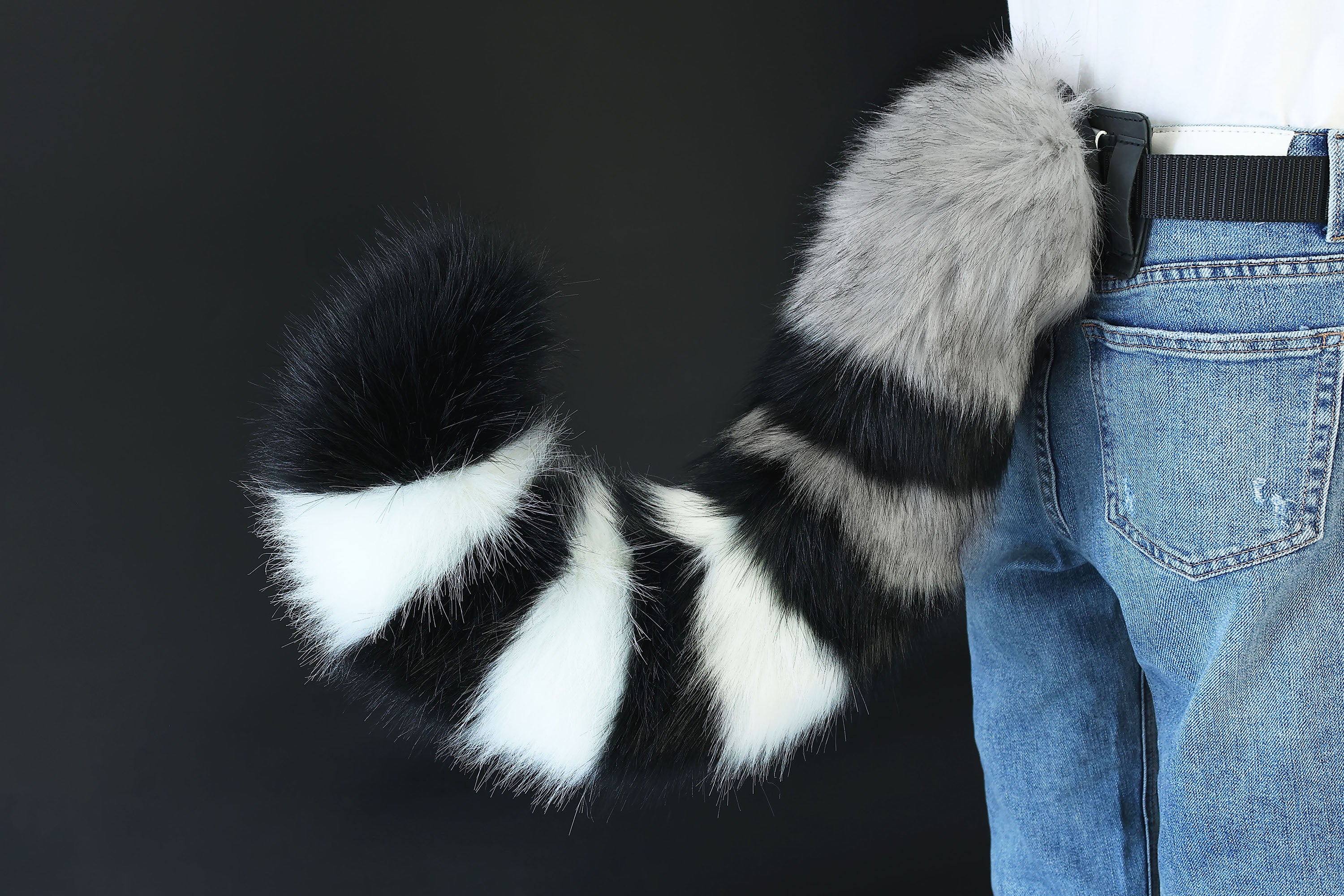 Cat hyper motion tail sleeve for silicone core tail base kitten hypermotion tail cover raccoon super motion tail covers therian kemonomimi