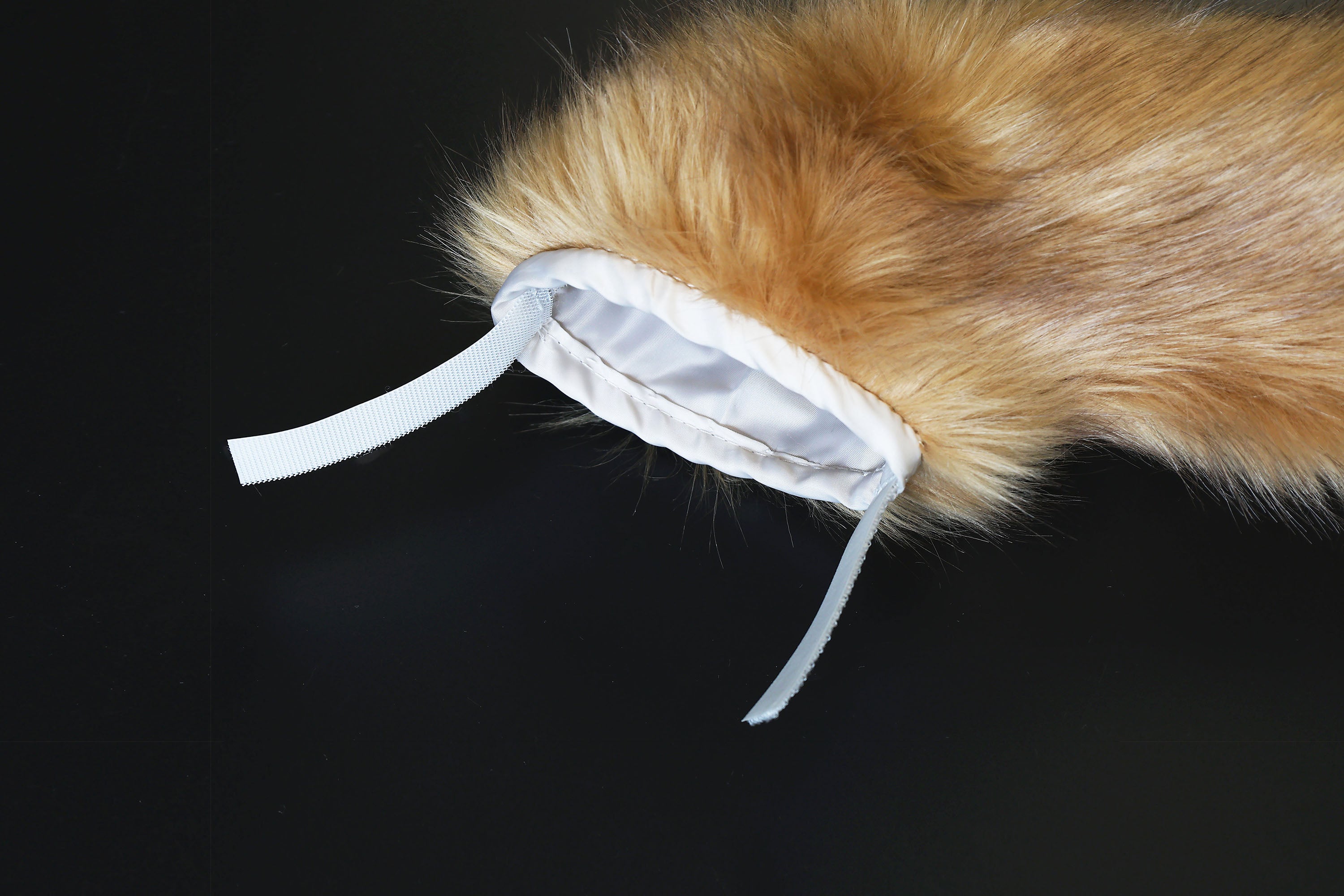 Blonde fox hyper motion tail sleeve wolf hypermotion tail covers super motion wolf tail covers fox therian  cat tail sleeve kemonomimi kitten