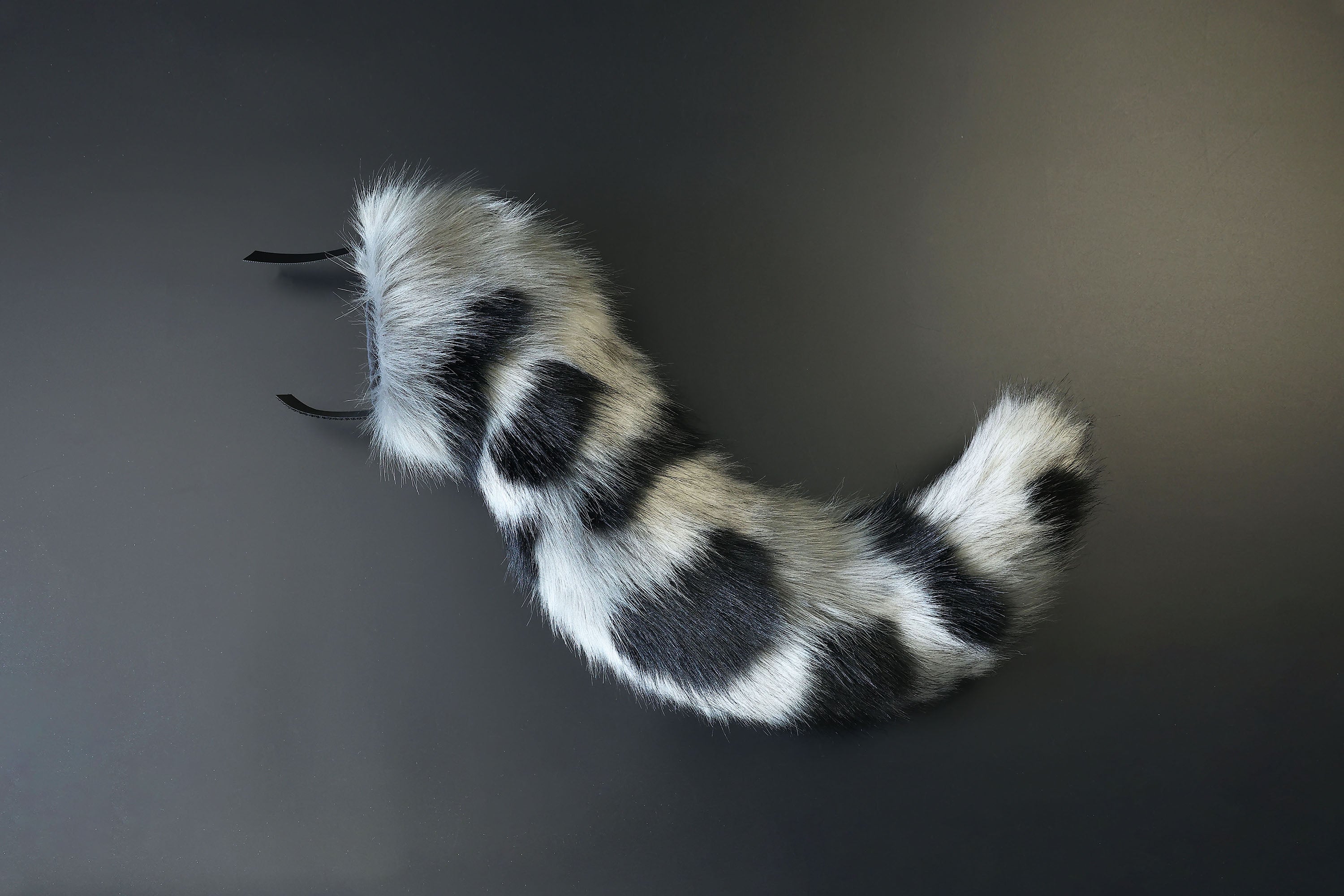 Calico gray hyper motion tail sleeve for silicone core tail dog hypermotion tail covers cat super motion tail cover therian puppy kemonomimi