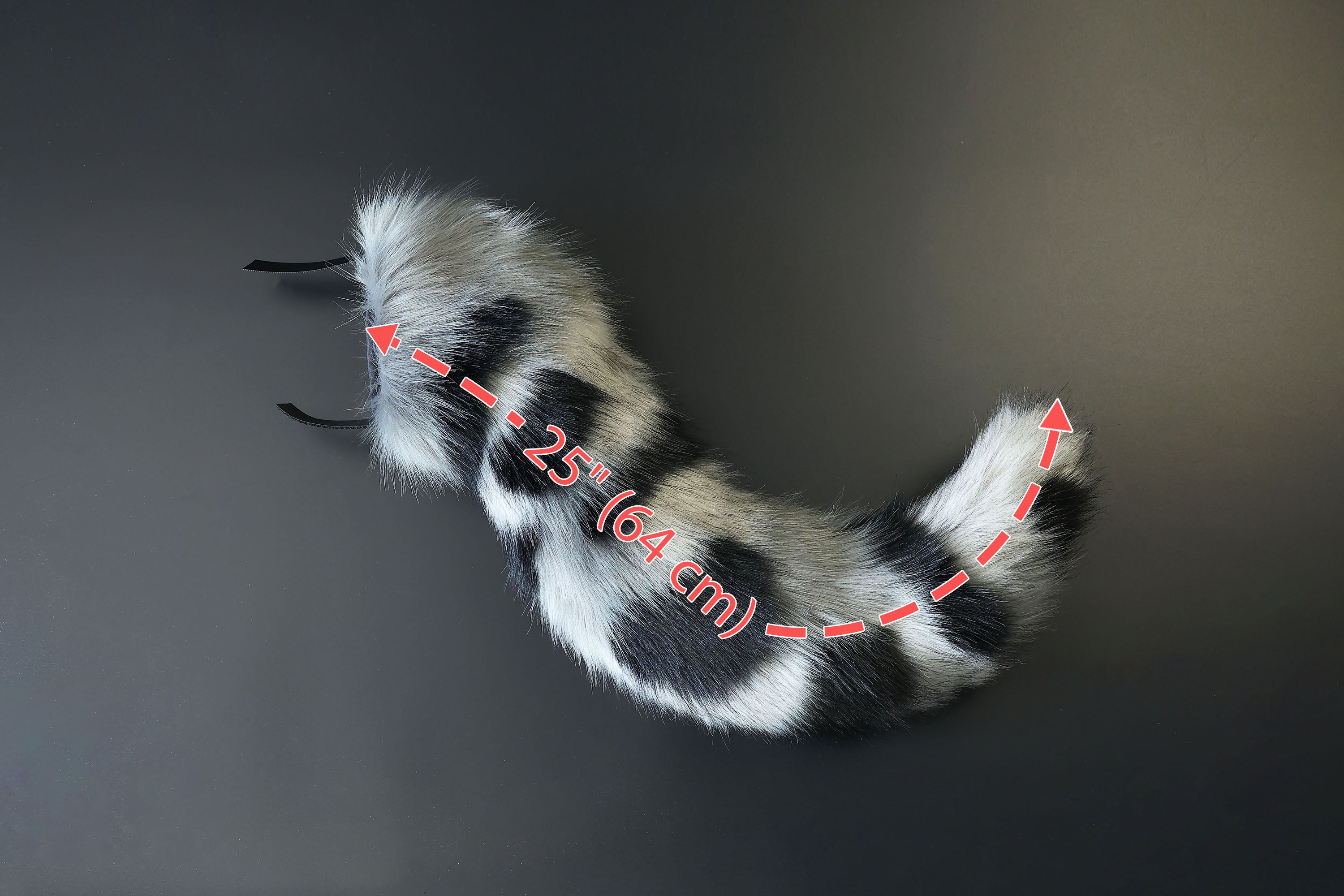 Calico gray hyper motion tail sleeve for silicone core tail dog hypermotion tail covers cat super motion tail cover therian puppy kemonomimi