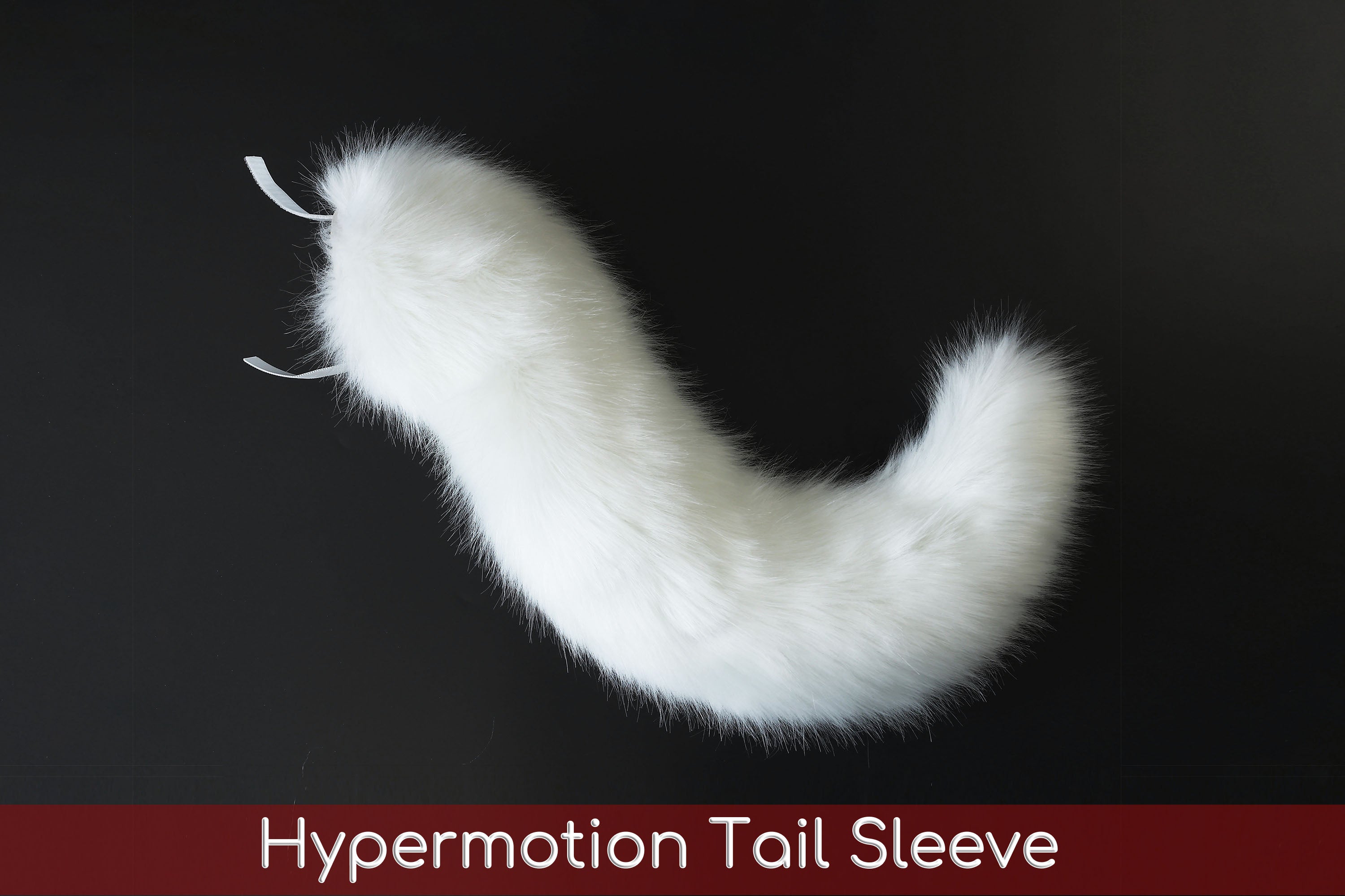 White fox hyper motion tail sleeve wolf hypermotion tail covers super motion wolf tail covers fox therian  cat tail sleeve kemonomimi kitten