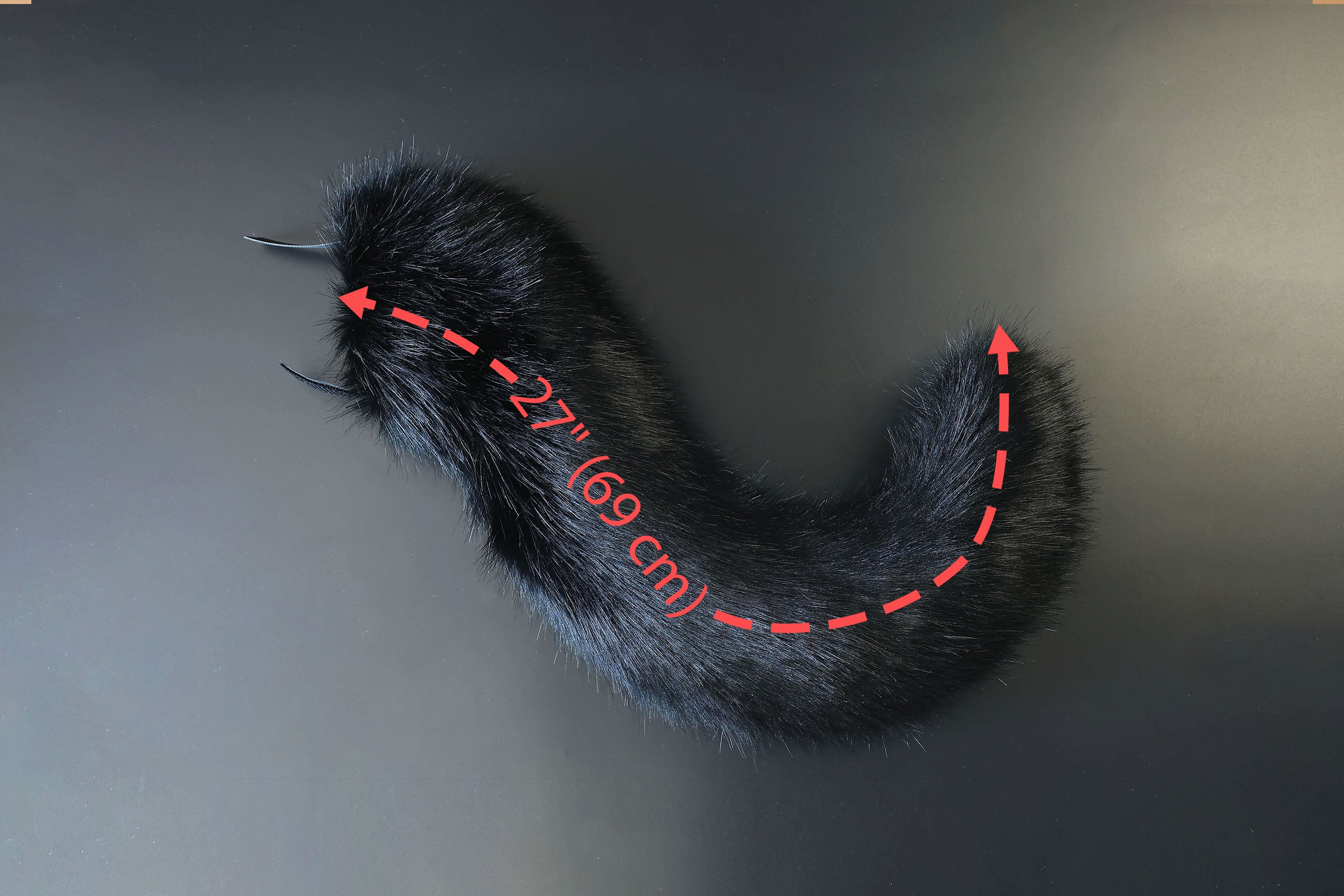 Black fox hyper motion tail sleeve wolf hypermotion tail covers super motion wolf tail covers fox therian  cat tail sleeve kemonomimi kitten