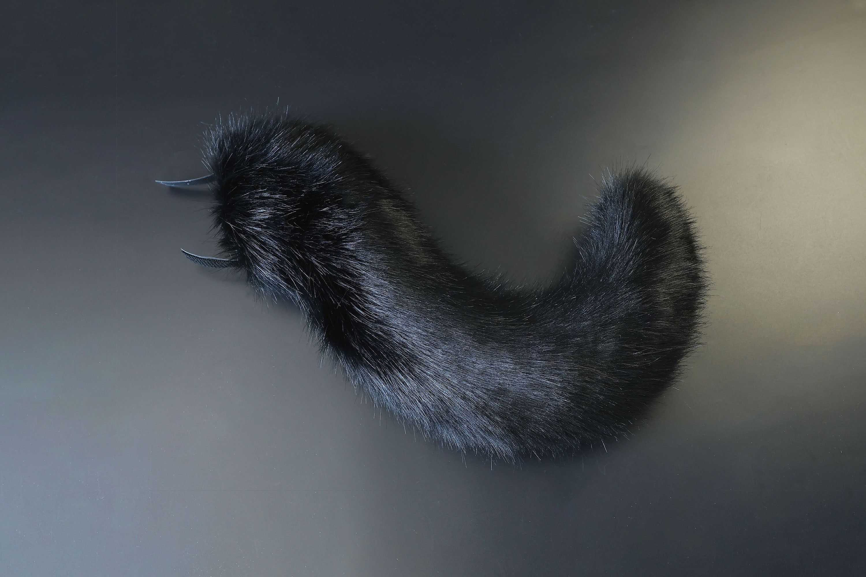 Black fox hyper motion tail sleeve wolf hypermotion tail covers super motion wolf tail covers fox therian  cat tail sleeve kemonomimi kitten
