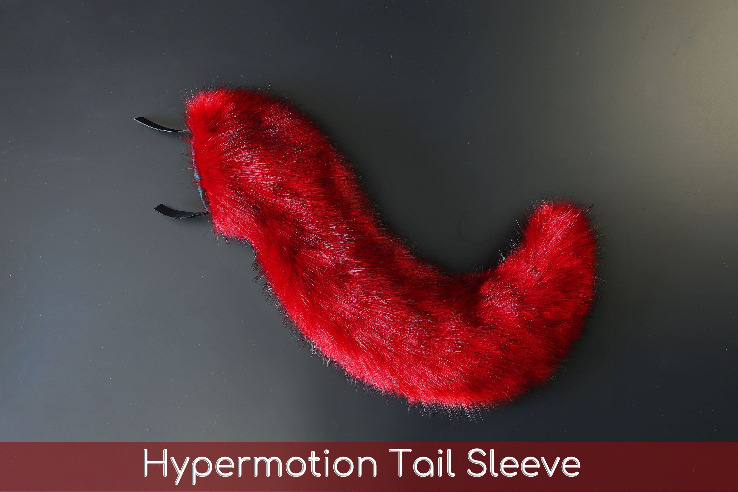 Red fox hyper motion tail sleeve wolf hypermotion tail covers super motion wolf tail covers fox therian  cat tail sleeve kemonomimi kitten