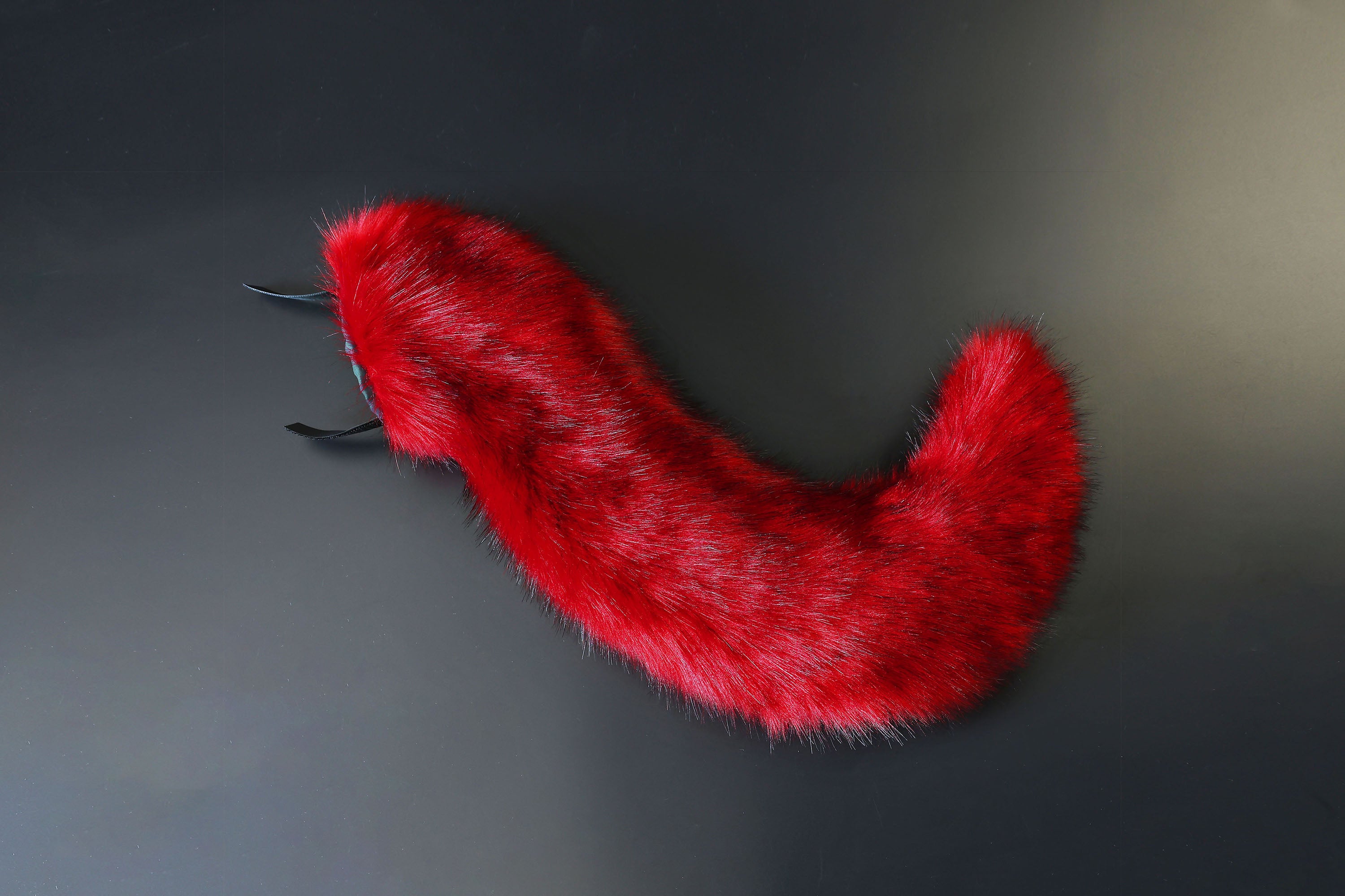 Red fox hyper motion tail sleeve wolf hypermotion tail covers super motion wolf tail covers fox therian  cat tail sleeve kemonomimi kitten