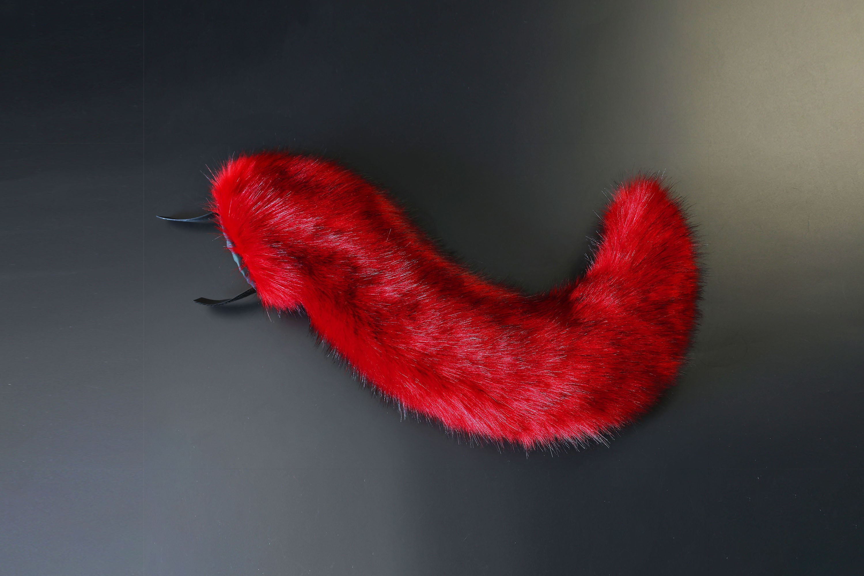 Red fox hyper motion tail sleeve wolf hypermotion tail covers super motion wolf tail covers fox therian  cat tail sleeve kemonomimi kitten