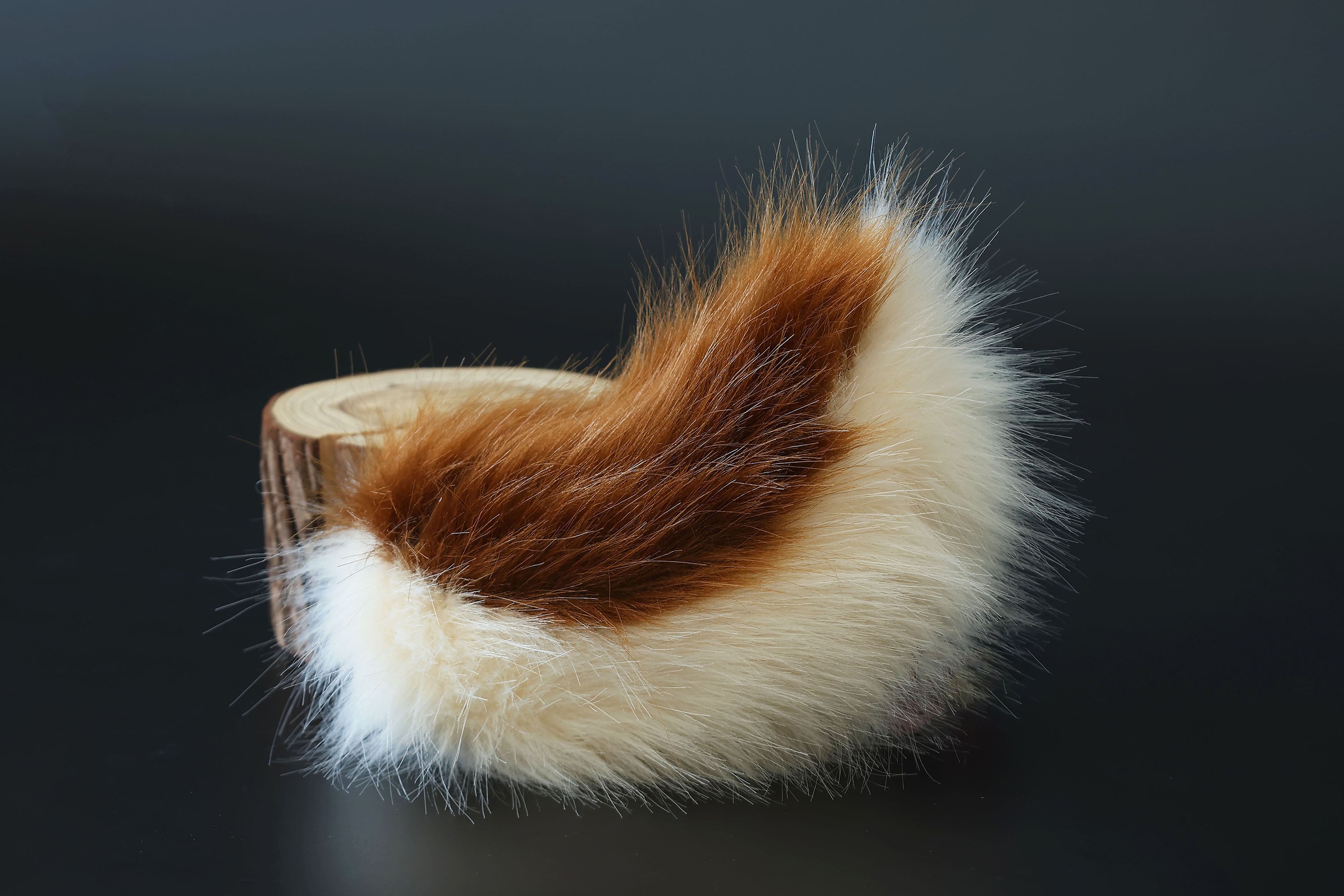 Faux fur deer ear and tail kemonomimi deer ear headband with antlers elk ear and tail butt plug anime cosplay fawn furry deer therian kenomomimi gift