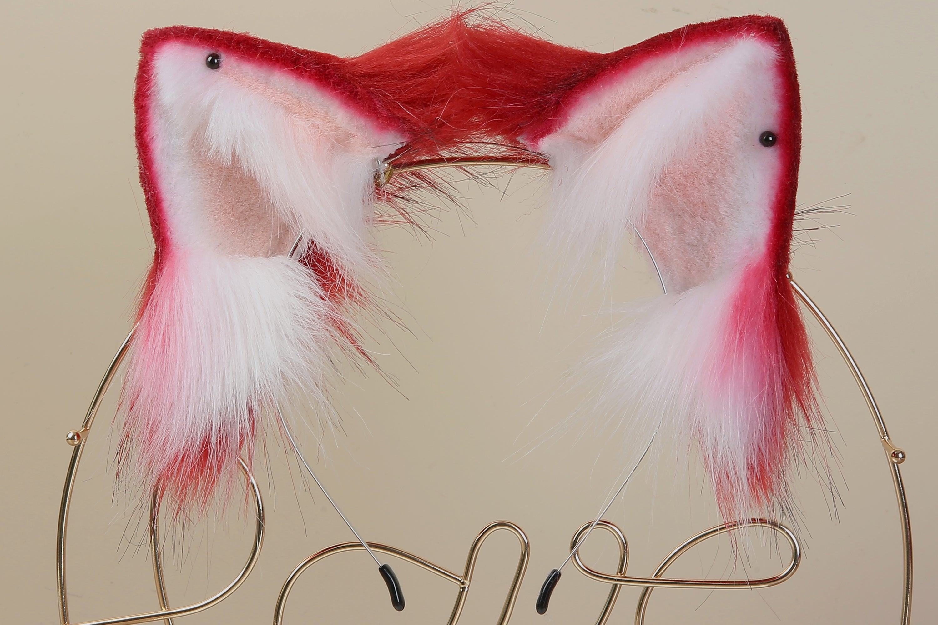 white red fox tail plug and ear set tail butt plug wolf tail buttplug tail cat ear cosplay sextoy for couple anal plug tail petplay