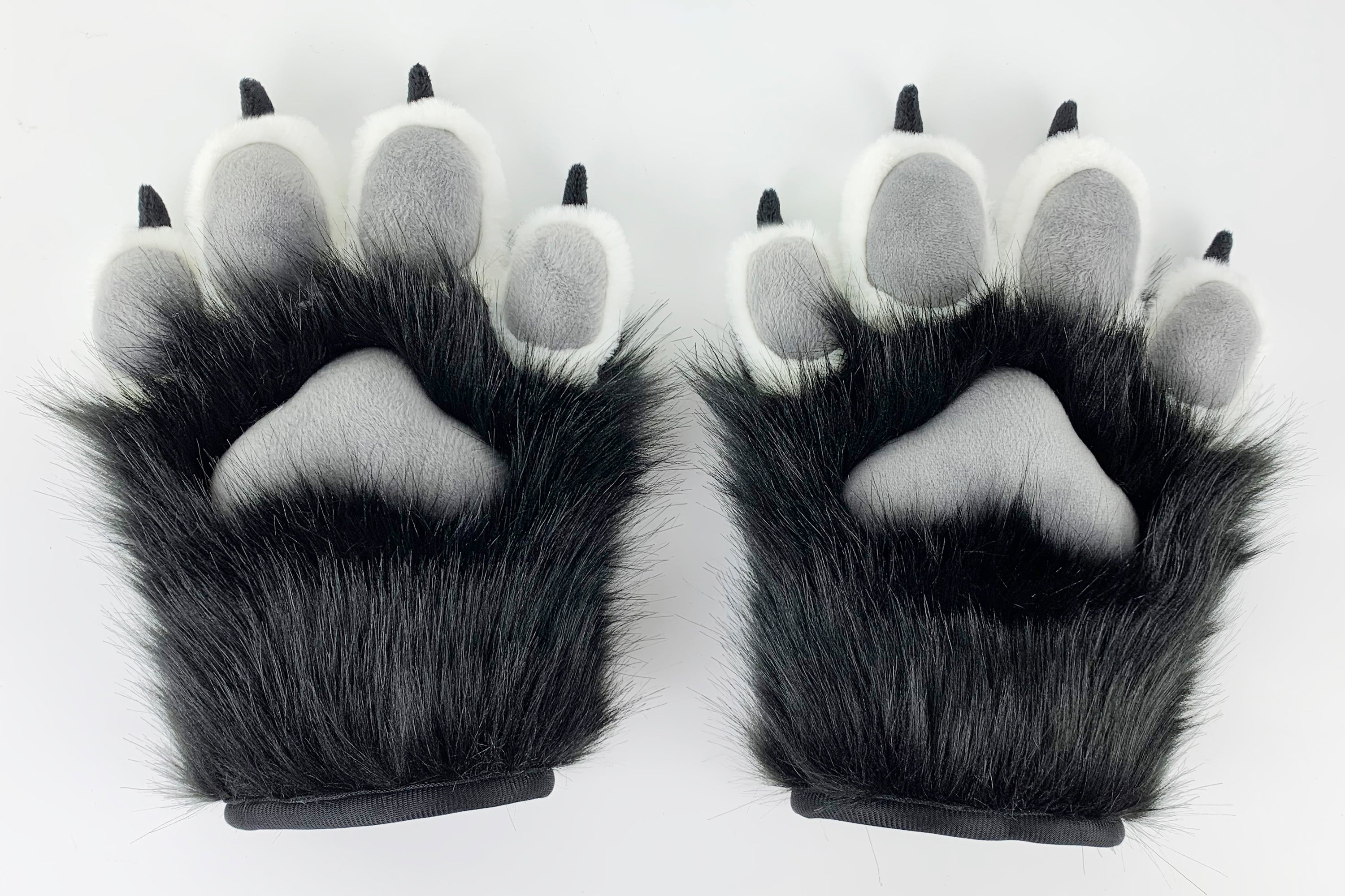 Cat paws gloves costume cosplay realistic faux fur fluffy fox fursuit paws kitty cosplay fursuit paws gloves handpaws fur paws with claws