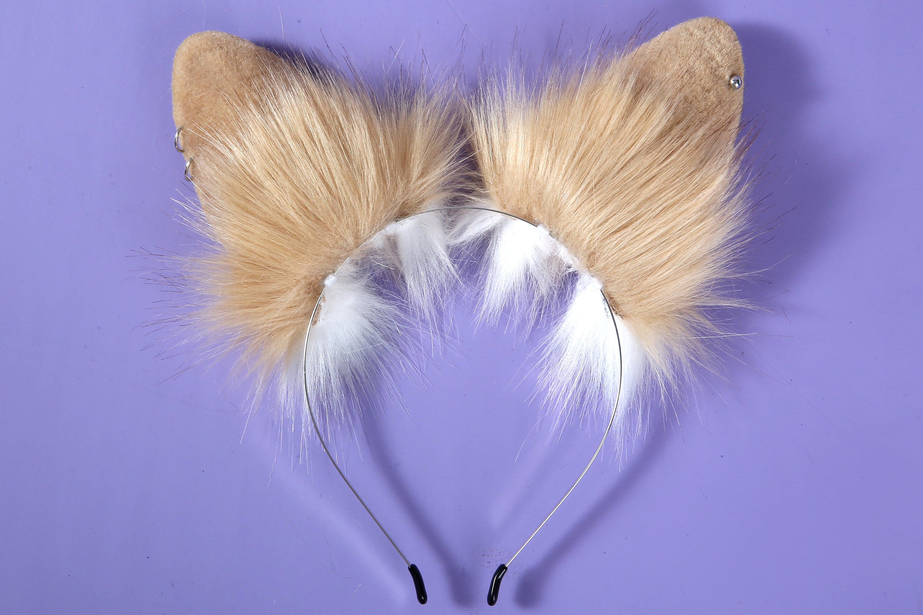 Shiba Inu ear and tail plug set puppy earheadband dog ear and tail butt plug set puppy play puppy tail plug anime cosplay petplay ear mature