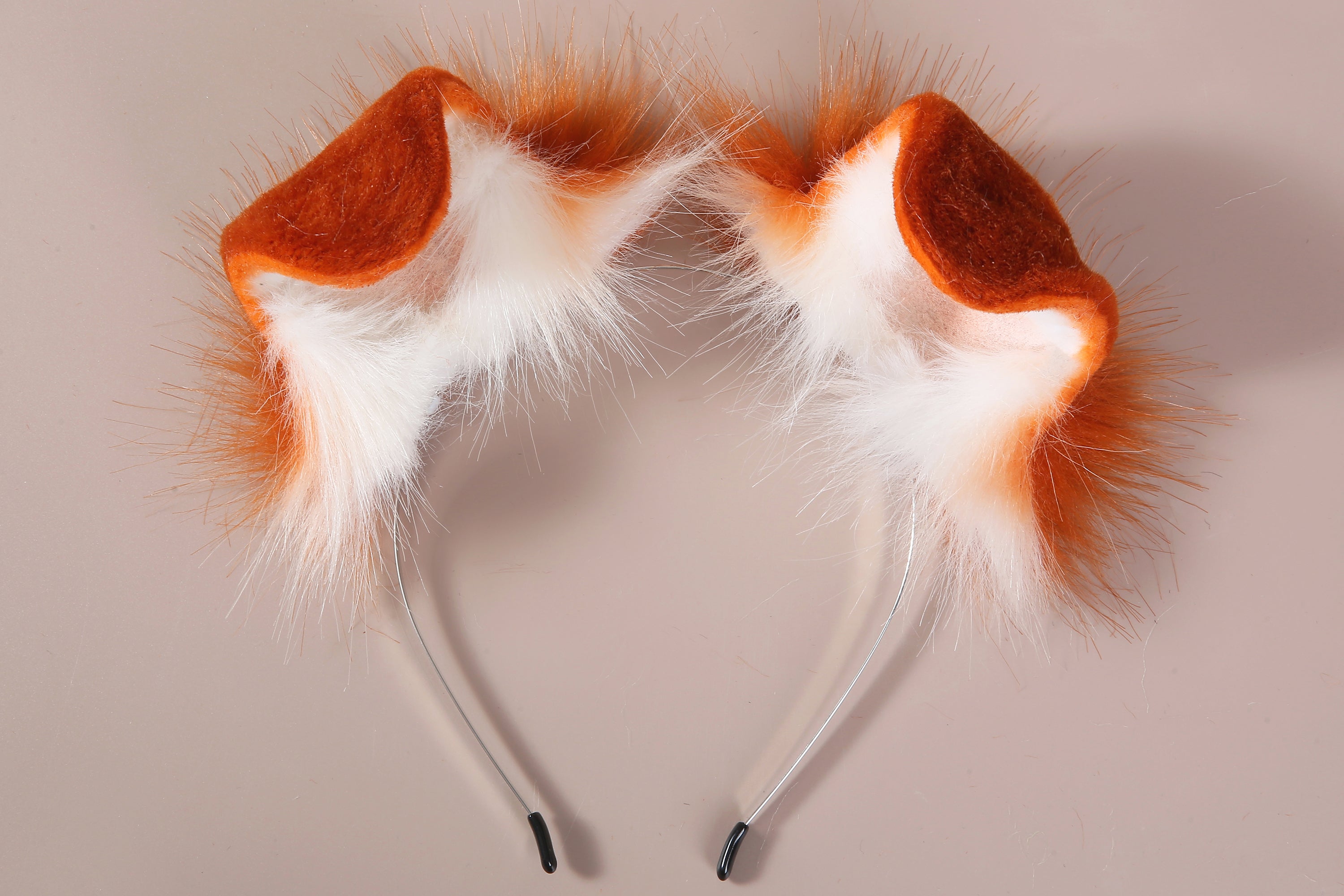 brown faux fur puppy tail plug and ear set anime cosplay dog ear and tail plug set puppy ear headband puppy tail butt plug anal plug mature