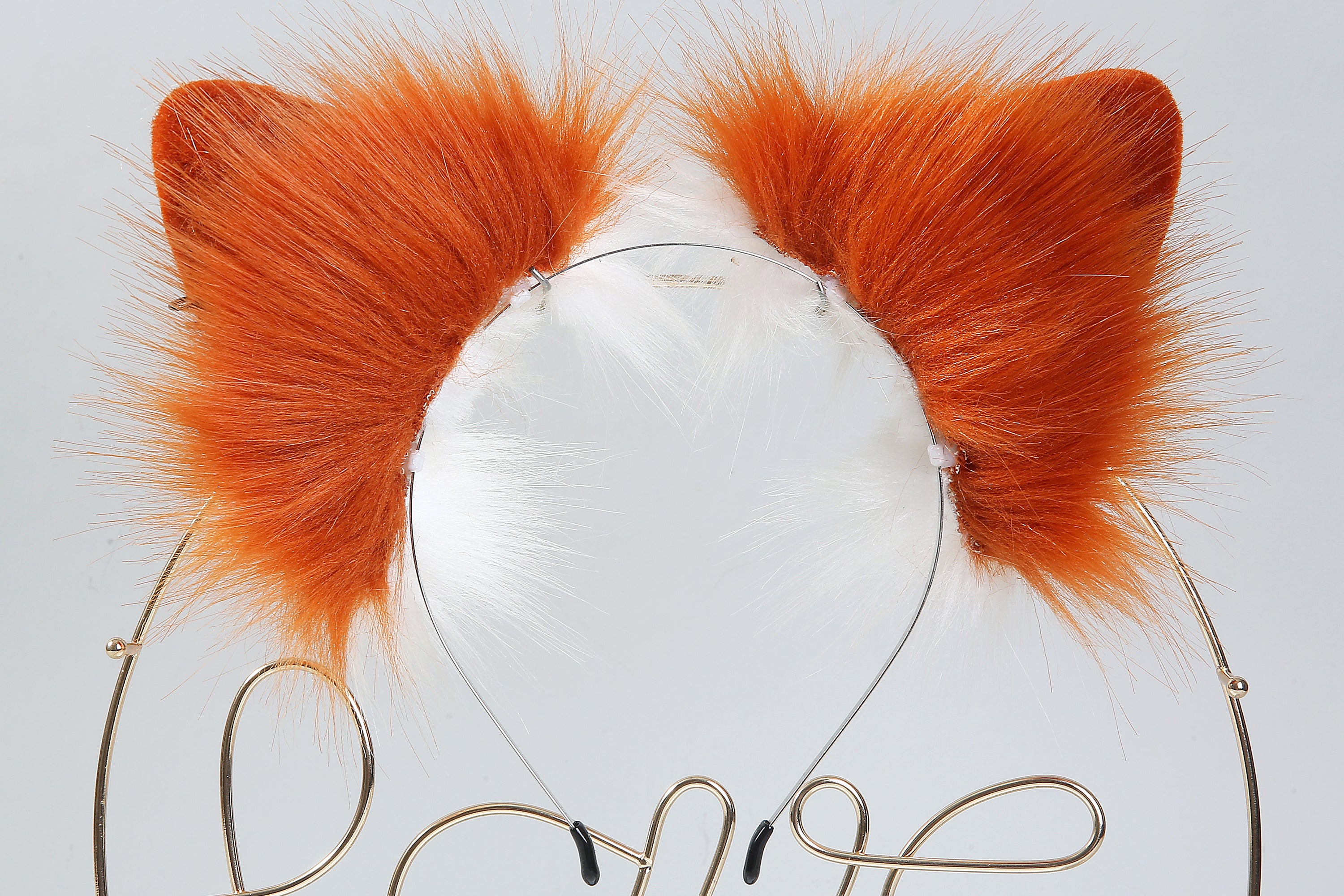 cat ear and tail plug set faux fur cat tail butt plug and ear set anime cosplay petpaly kitten ear headband kitten play bdsm fox ear headband