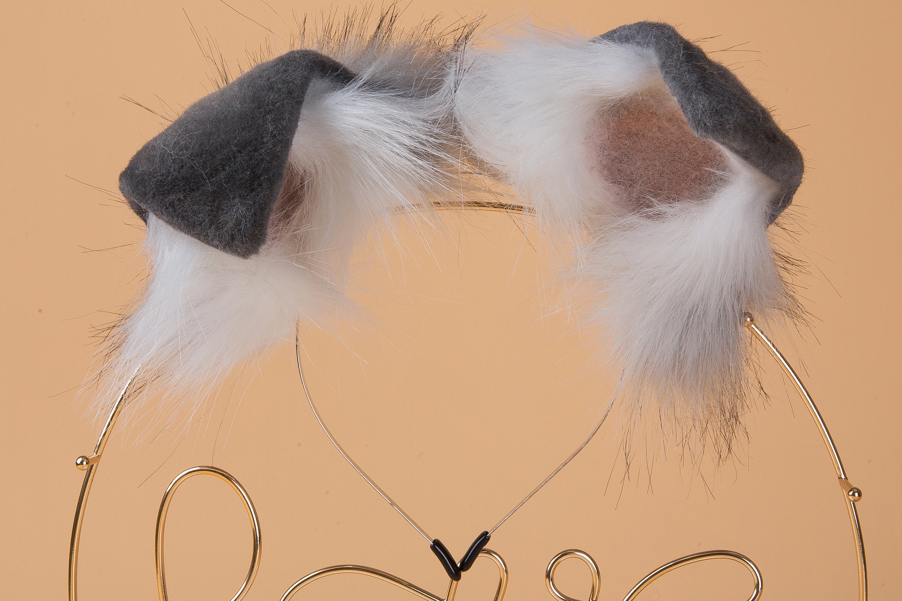 faux fur Sheepdog ear Dog ear kitten play ear kittenplay ear animal ear neko cosplay anime ear neko ear fox ear cat ear headband wolf ear