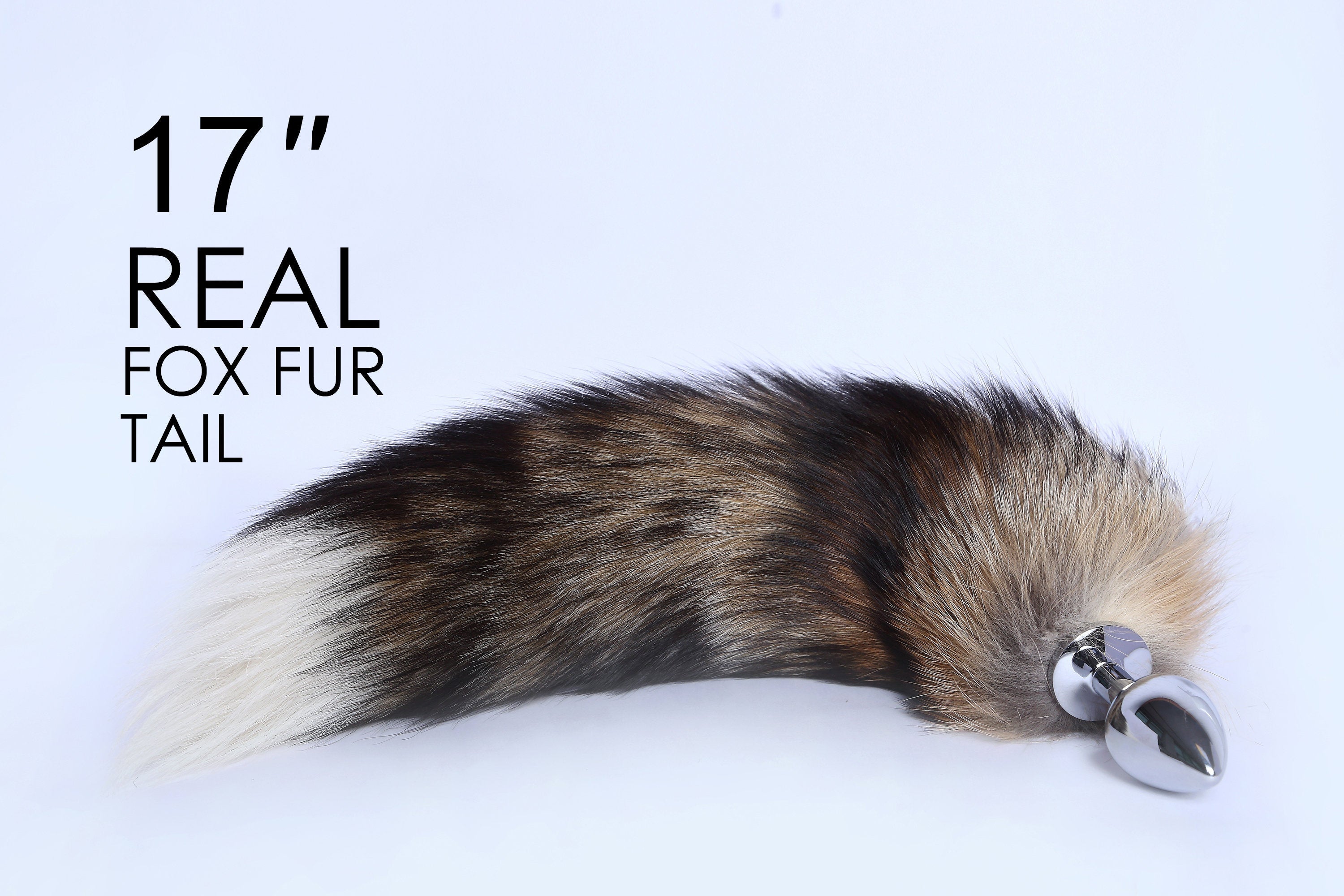 real fox tail butt plug tail fox dildo bdsm short fox tail plug anal plug fox fur tail plug brown fox butt plug ddlg buttplug sex toy