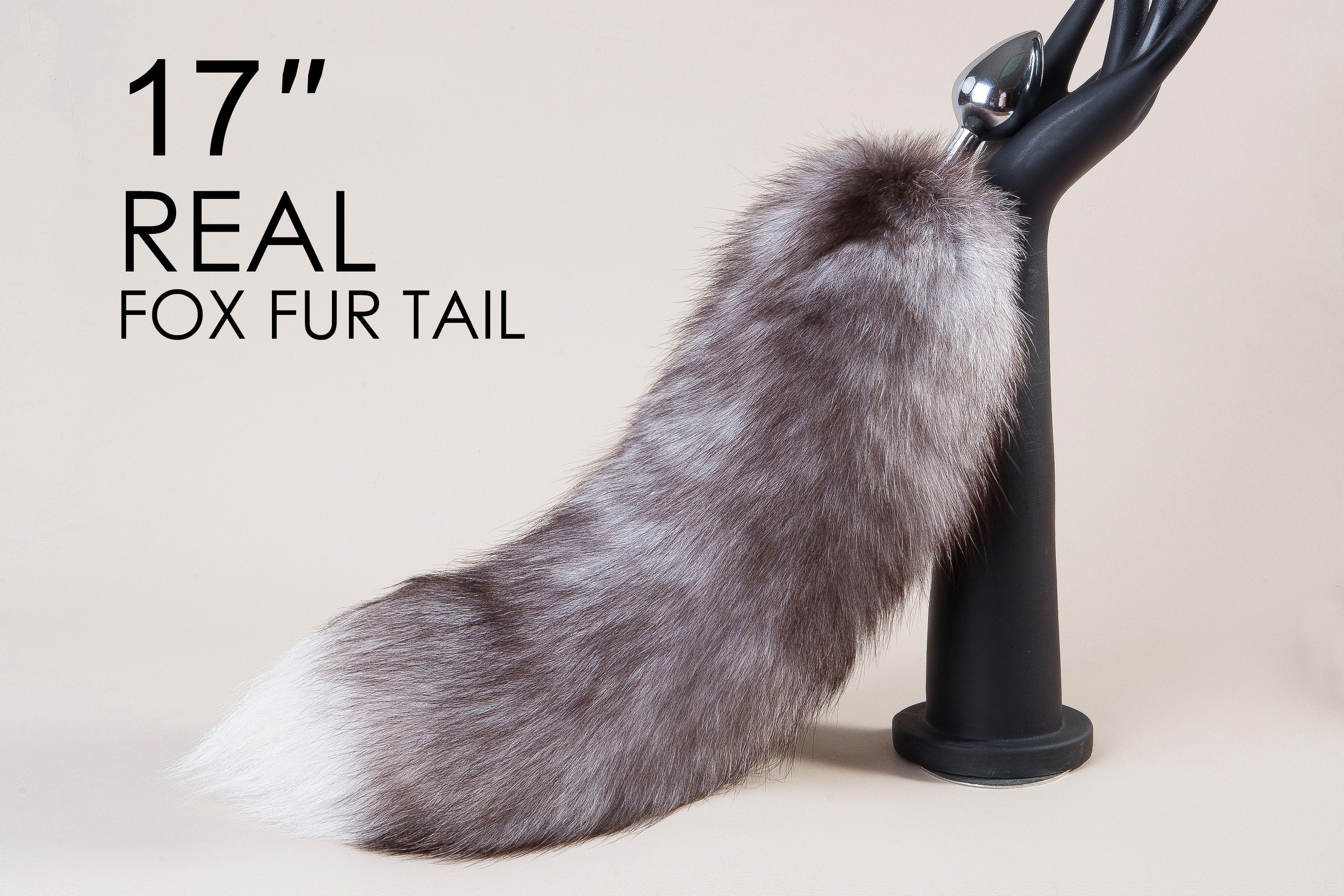 real fox tail butt plug bdsm butt plug tail plug fox tail plug ddlg sex toys butt plug tail bondage fox tail butt plug cat tail plug