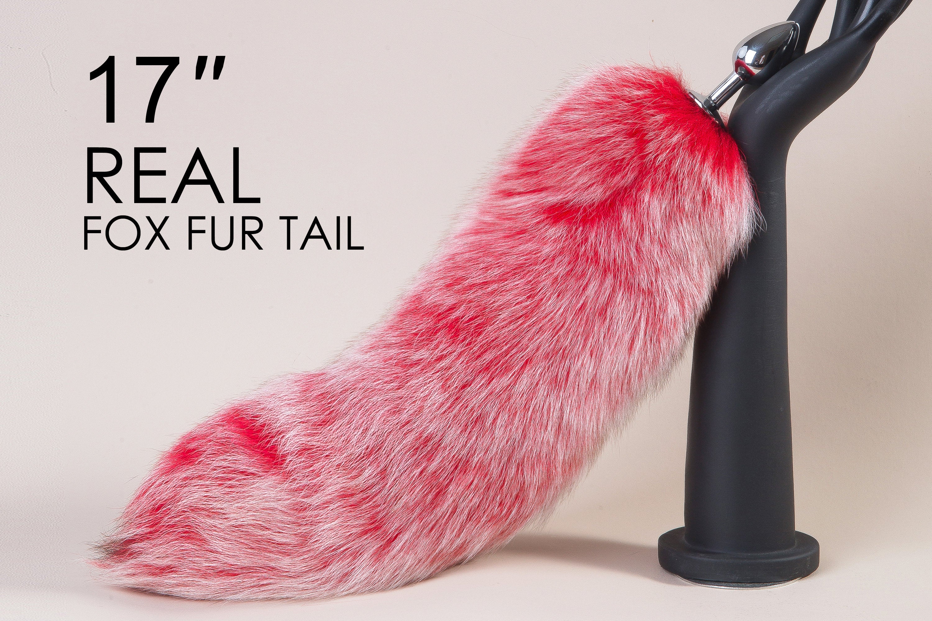 red real fox tail plug detach tail butt plug tail buttplug bdsm anal tail plug anime cosplay ass plug ddlg bondage couple sex toy