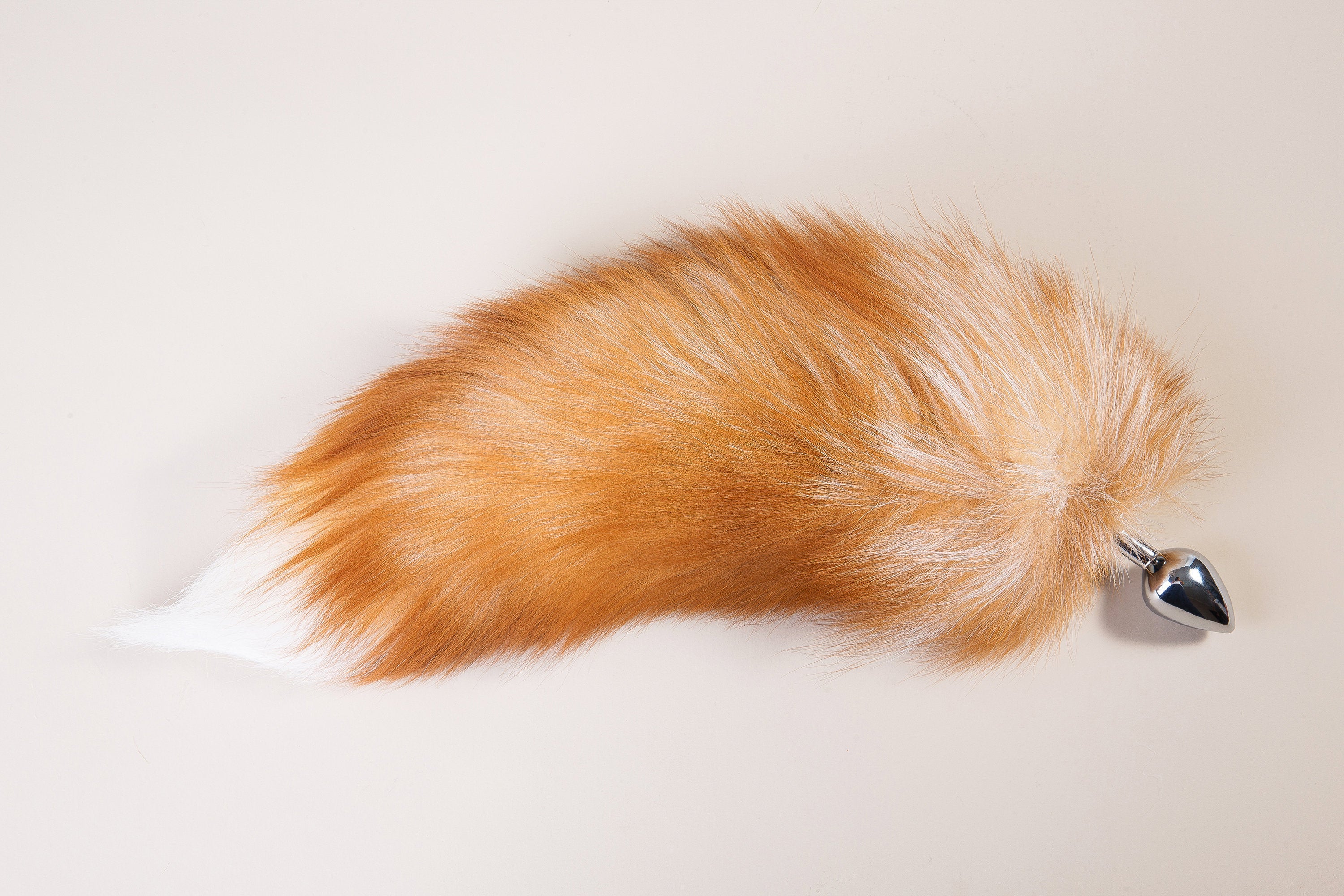 brown fox tail butt plug bdsm butt plug dildo tail plug real fox tail plug ddlg sex toy butt plug tail bondage fox tail butt plug