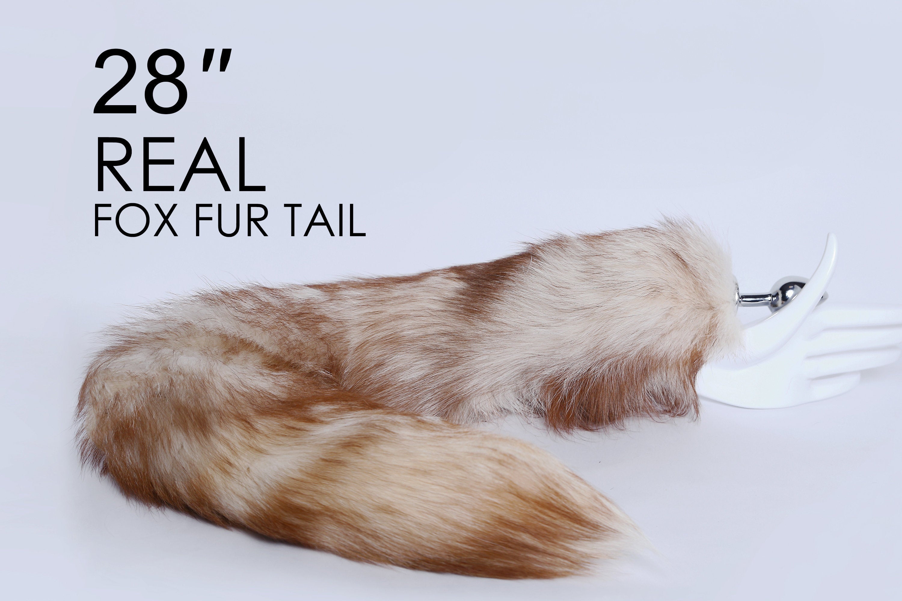 real fox tail butt plug tail bdsm fox dildo anal plug long fox tail plug brown fox butt plug fox fur wolf dildo anime cosplay sex toy