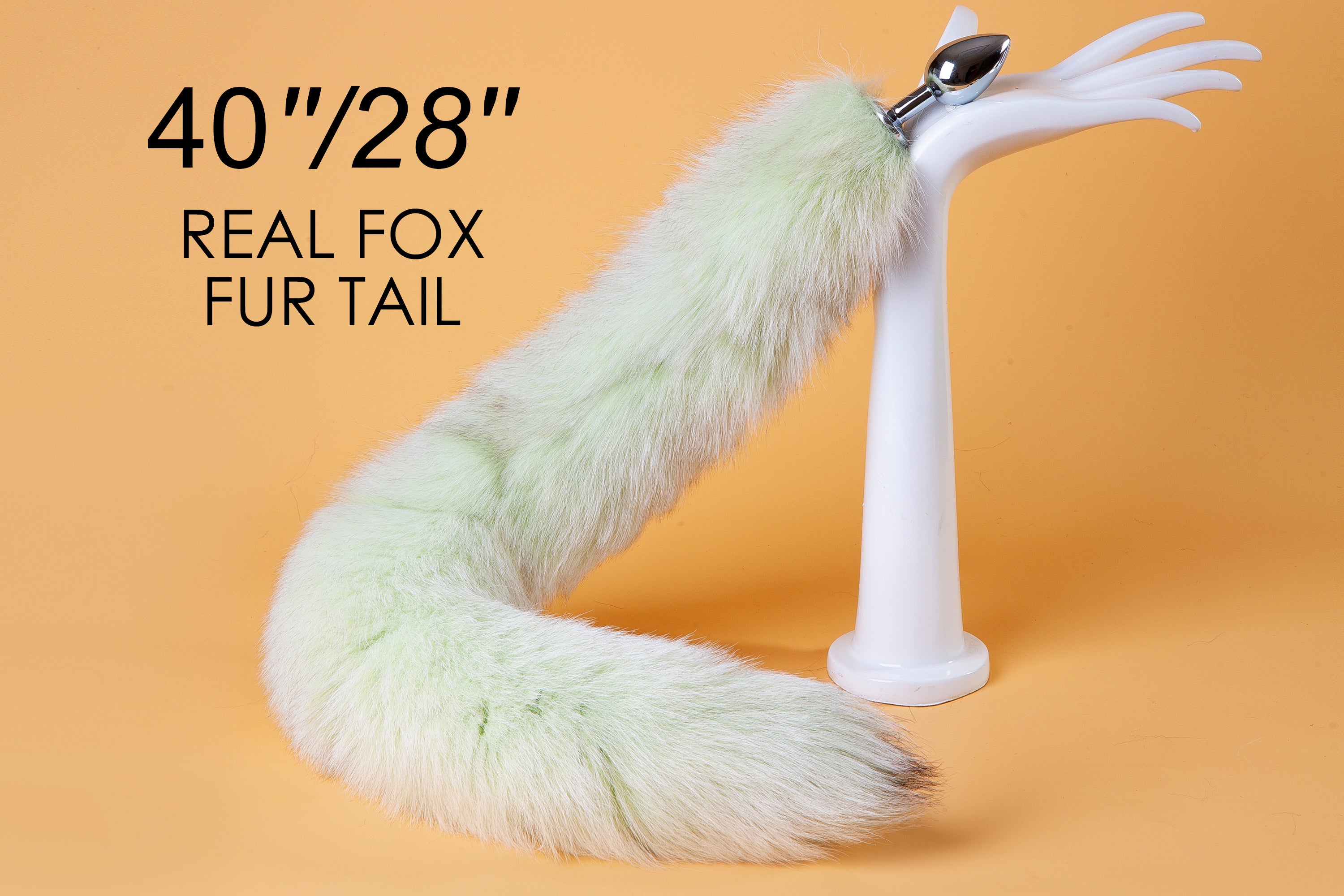 long real fur wolf tail butt plug anal plug tail fox tail buttplug tail detach tail plug sex toy bdsm sextoy dildo petplay bondage