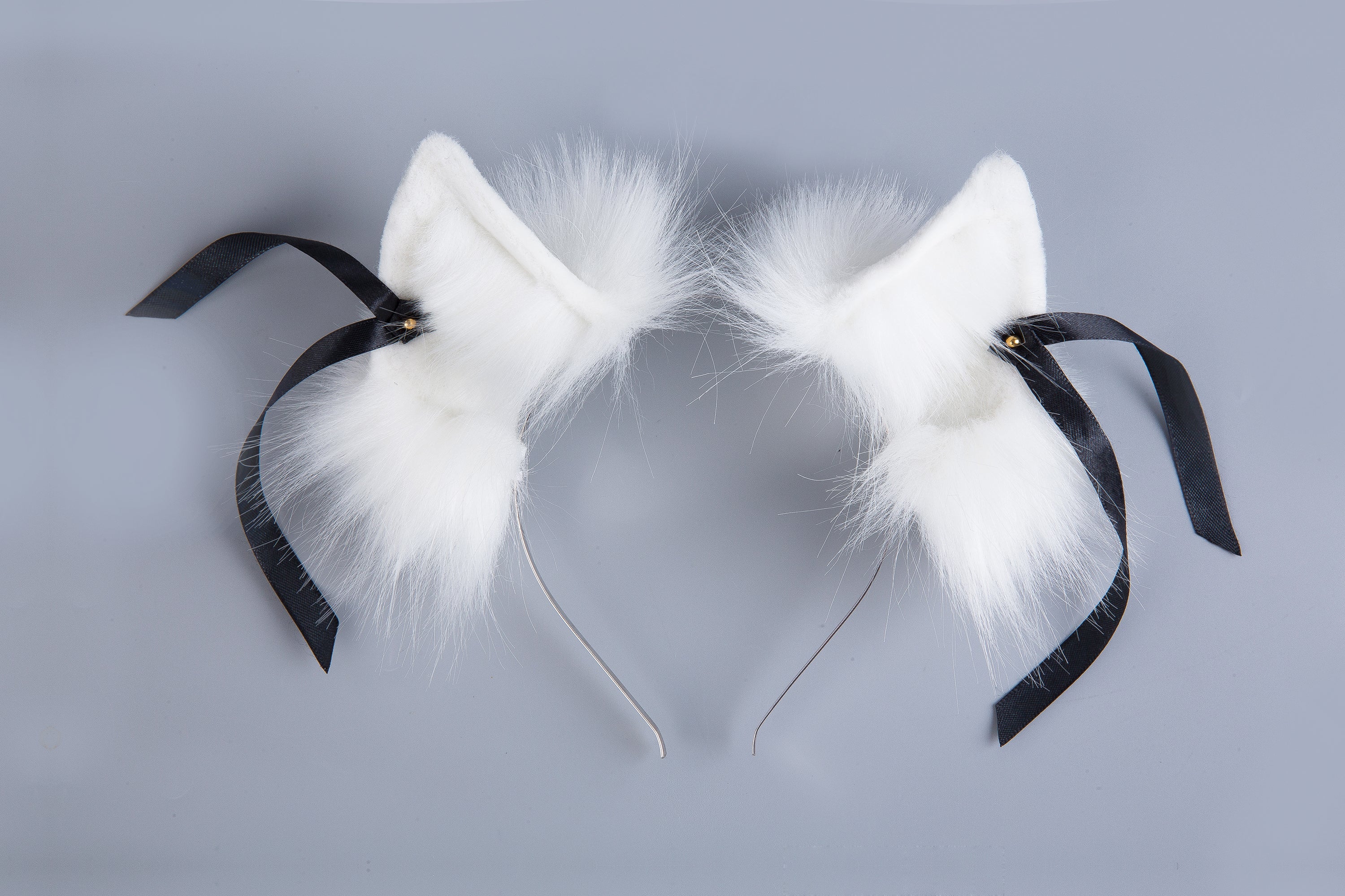 long white fox tail blug white tail butt plug tail plug and ear faux fur tail plug fox didlo anal plug ass plug kitten ear sex toy