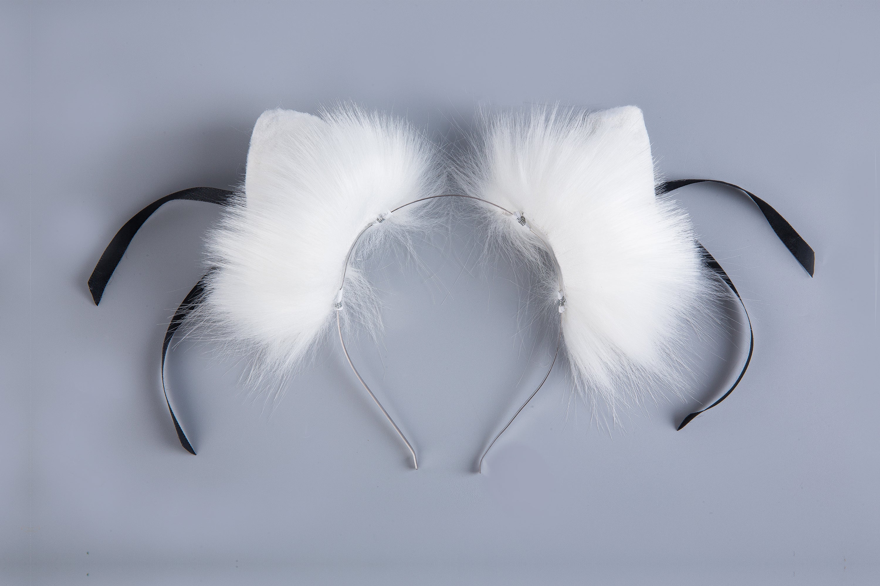 long white fox tail blug white tail butt plug tail plug and ear faux fur tail plug fox didlo anal plug ass plug kitten ear sex toy