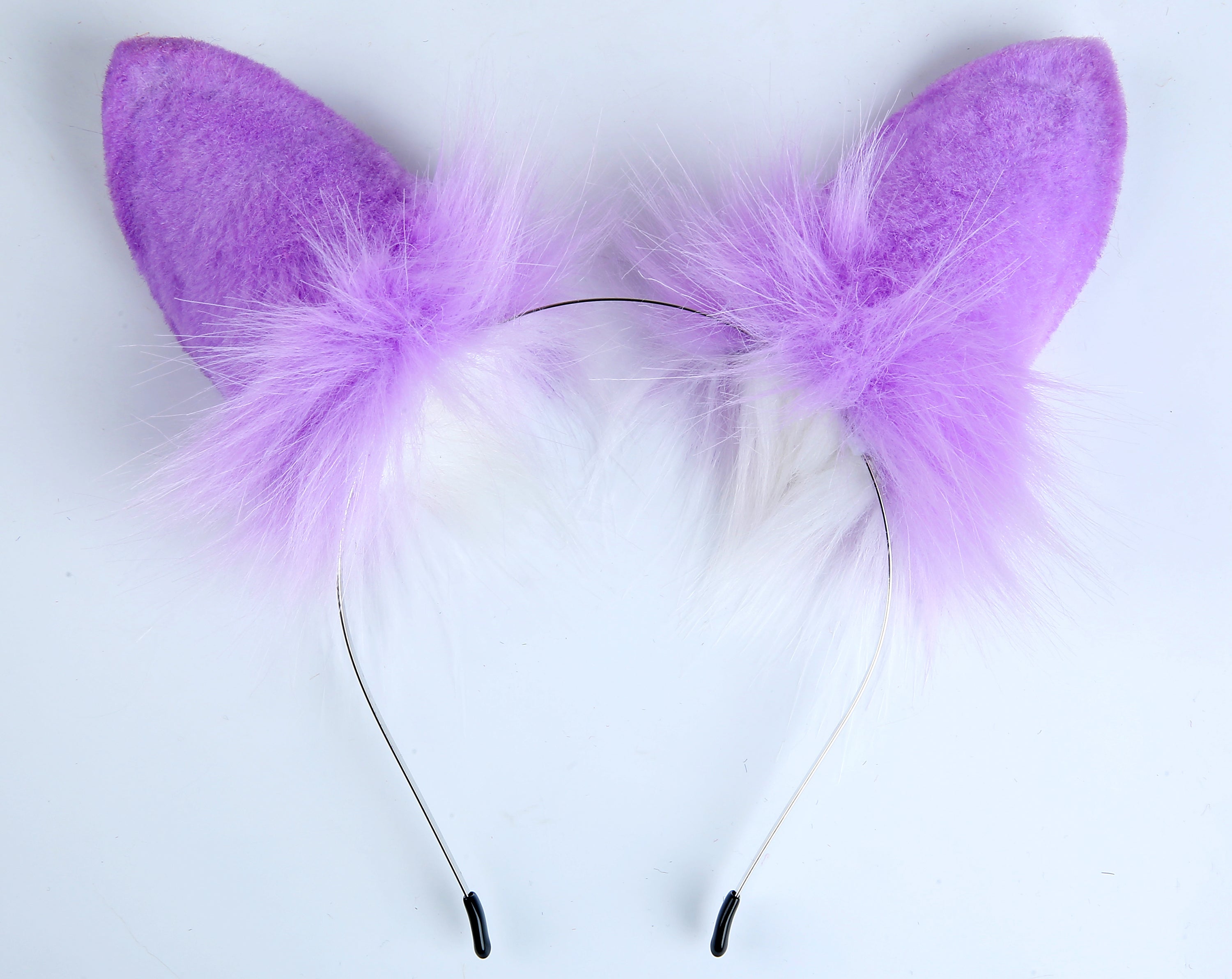 light purple dog tail plug and ear set Shiba Inu tail butt plug dog tail buttplug dog ear fox tail plug wolf tail analplug cosplay puppy playsextoy