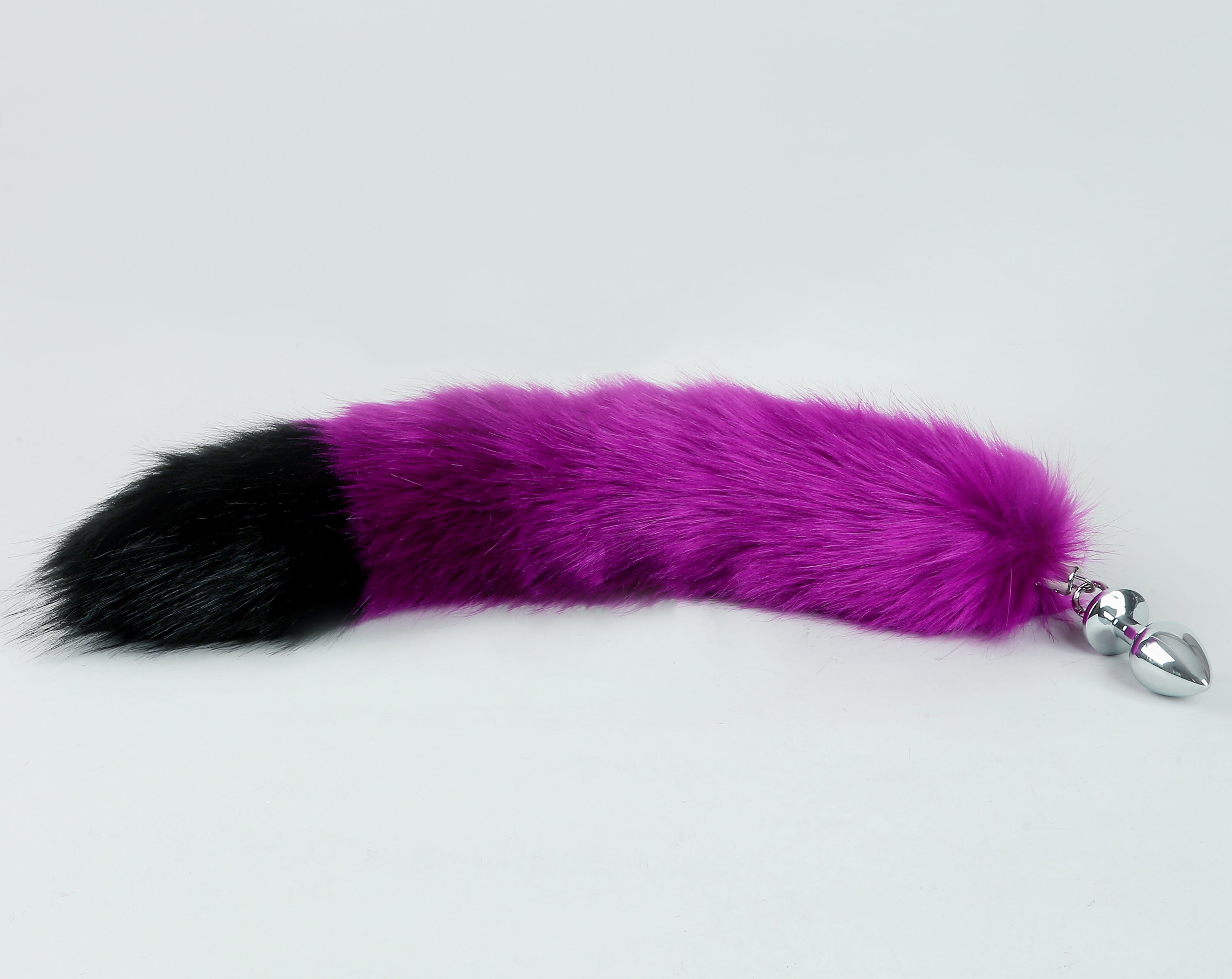 purple fox tail plug and ear set fox ear wolf tail butt plug tail buttplug wolf ear petplay sextoy anal plug tail cat ear and tail plug ass plug tail kittenplay