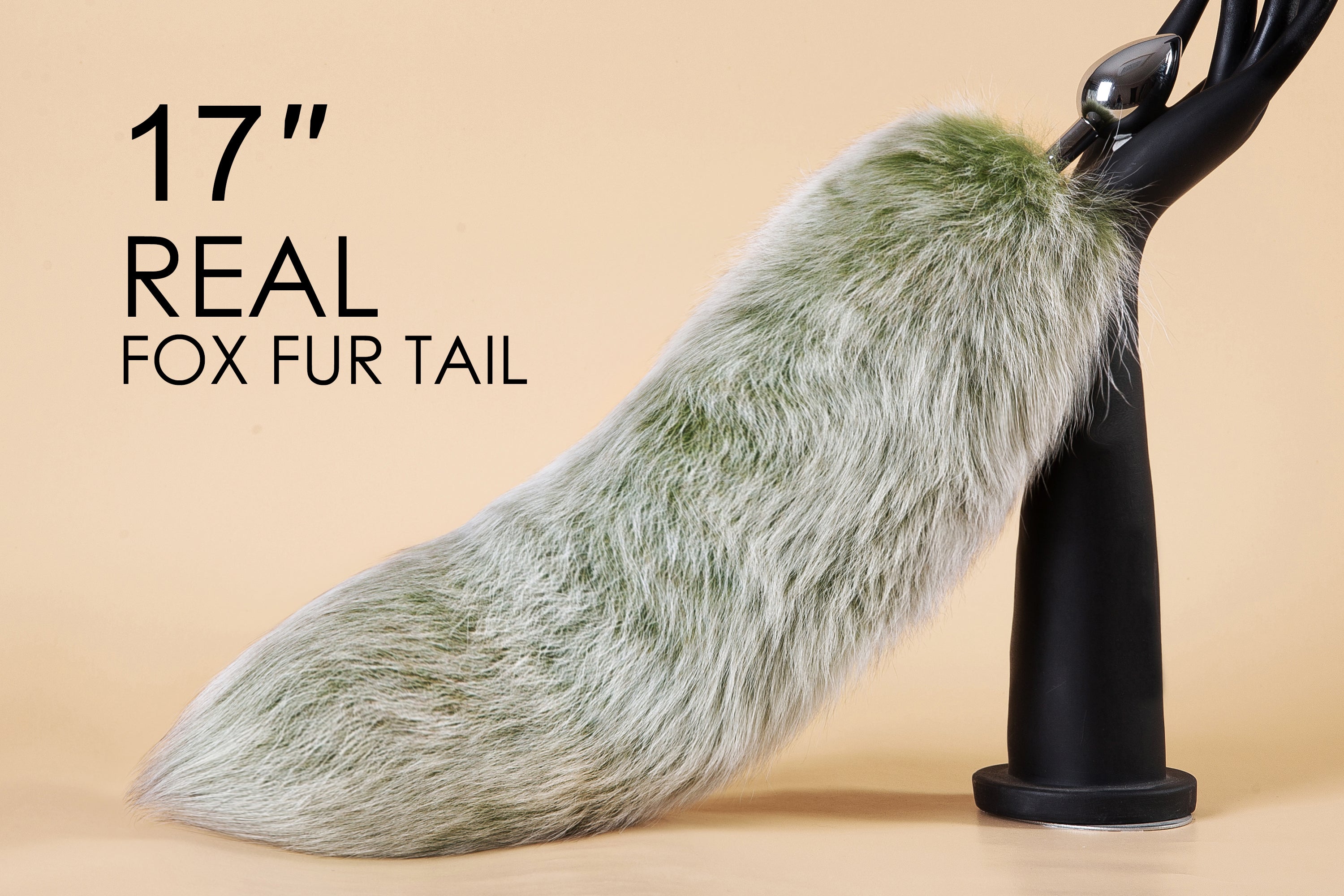 real fur fox tail plug wolf tail butt plug bdsm tail buttplug ddlg sex toys kitten tail buttplug tail bondage anime cosplay butplug